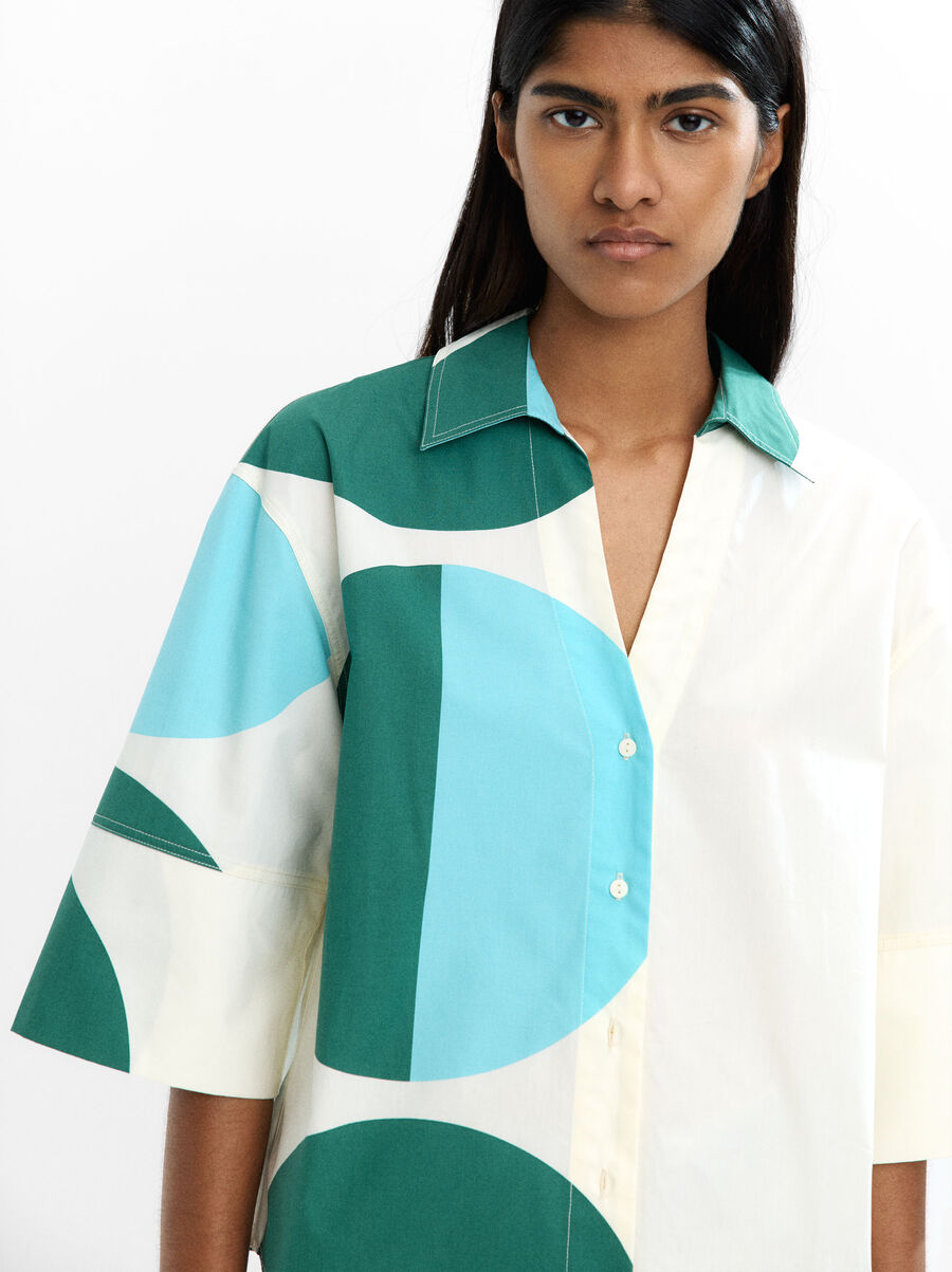 Printed shirt 100% cotton