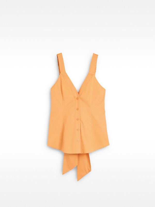 Cotton strap top