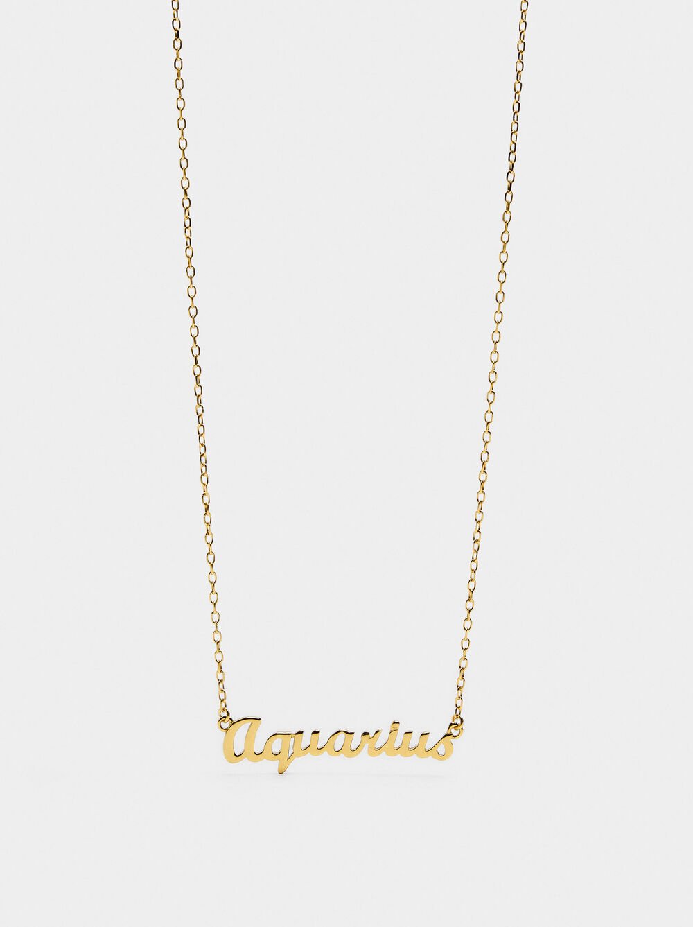 Necklace with zodiac sign TAURUS - 925 sterling silver