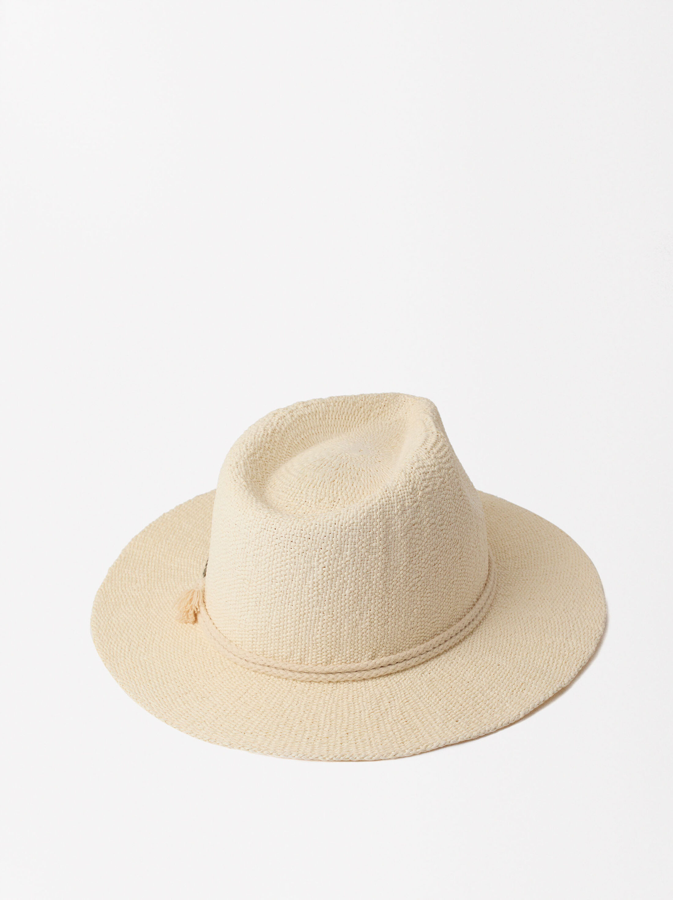 Straw-effect hat image number 2.0
