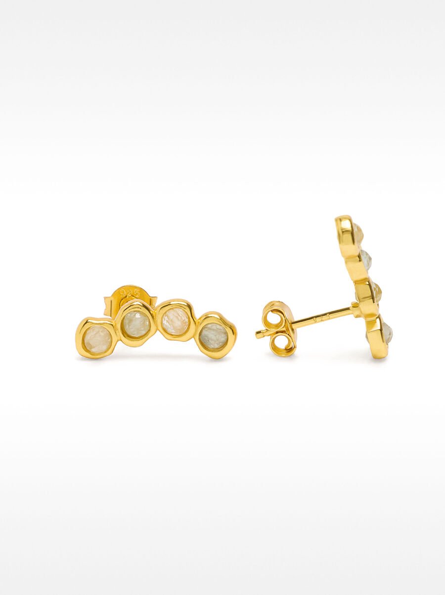 Orecchini con zirconi - argento sterlingo 925
