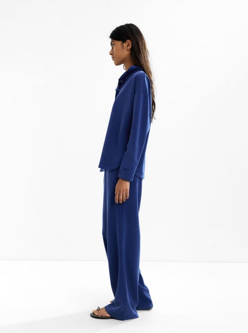 Pantalon fluide avec taille élastique