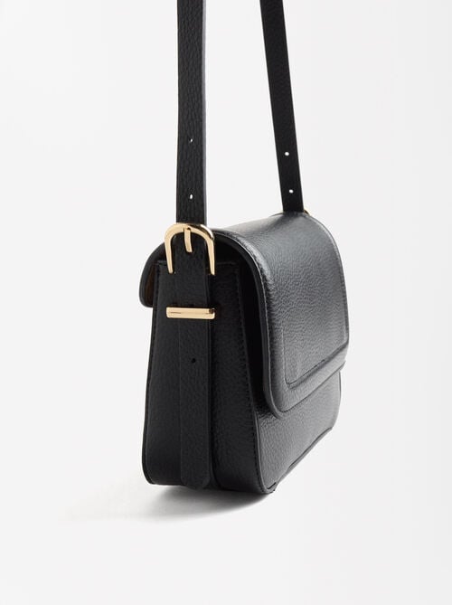 Borsa a tracolla con chiusura con patta