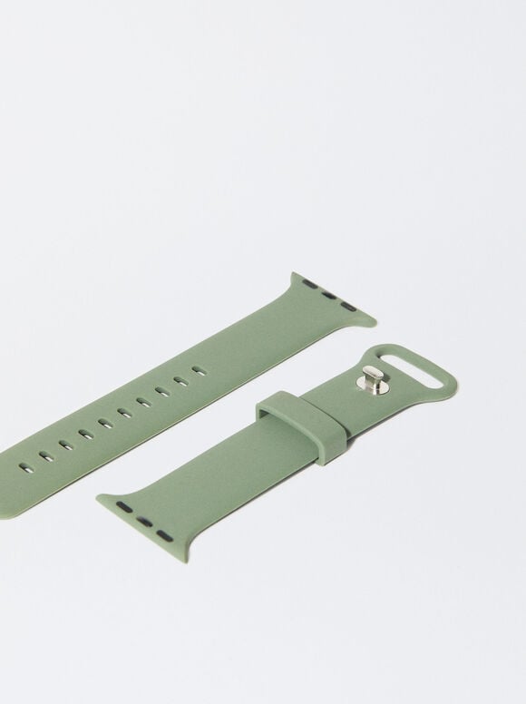 Bracelet En Silicone Apple Watch 38/ 40/ 41, Vert, hi-res
