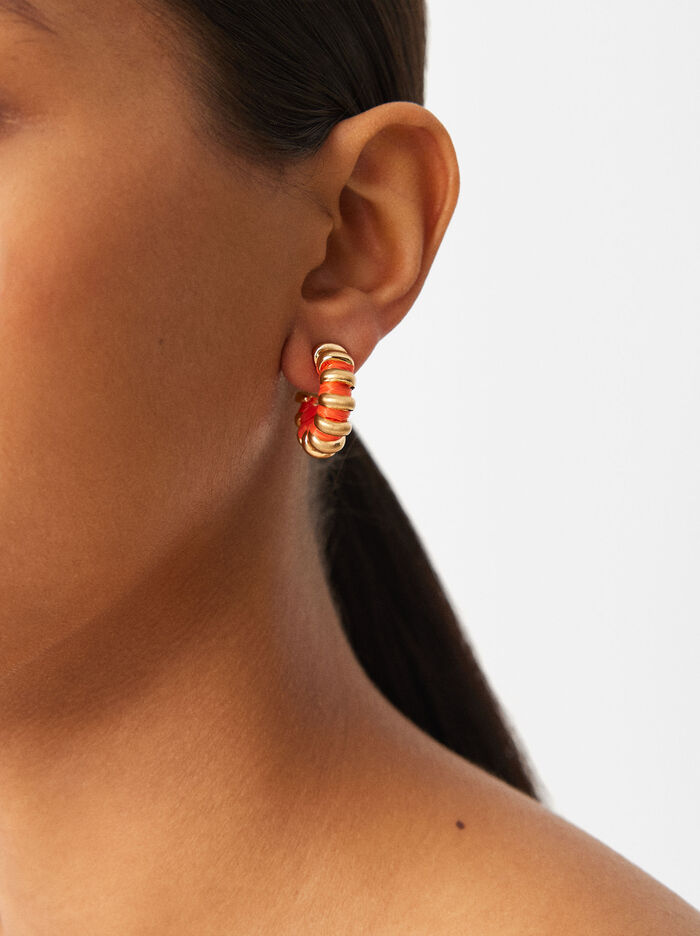 Earrings With Ráfia