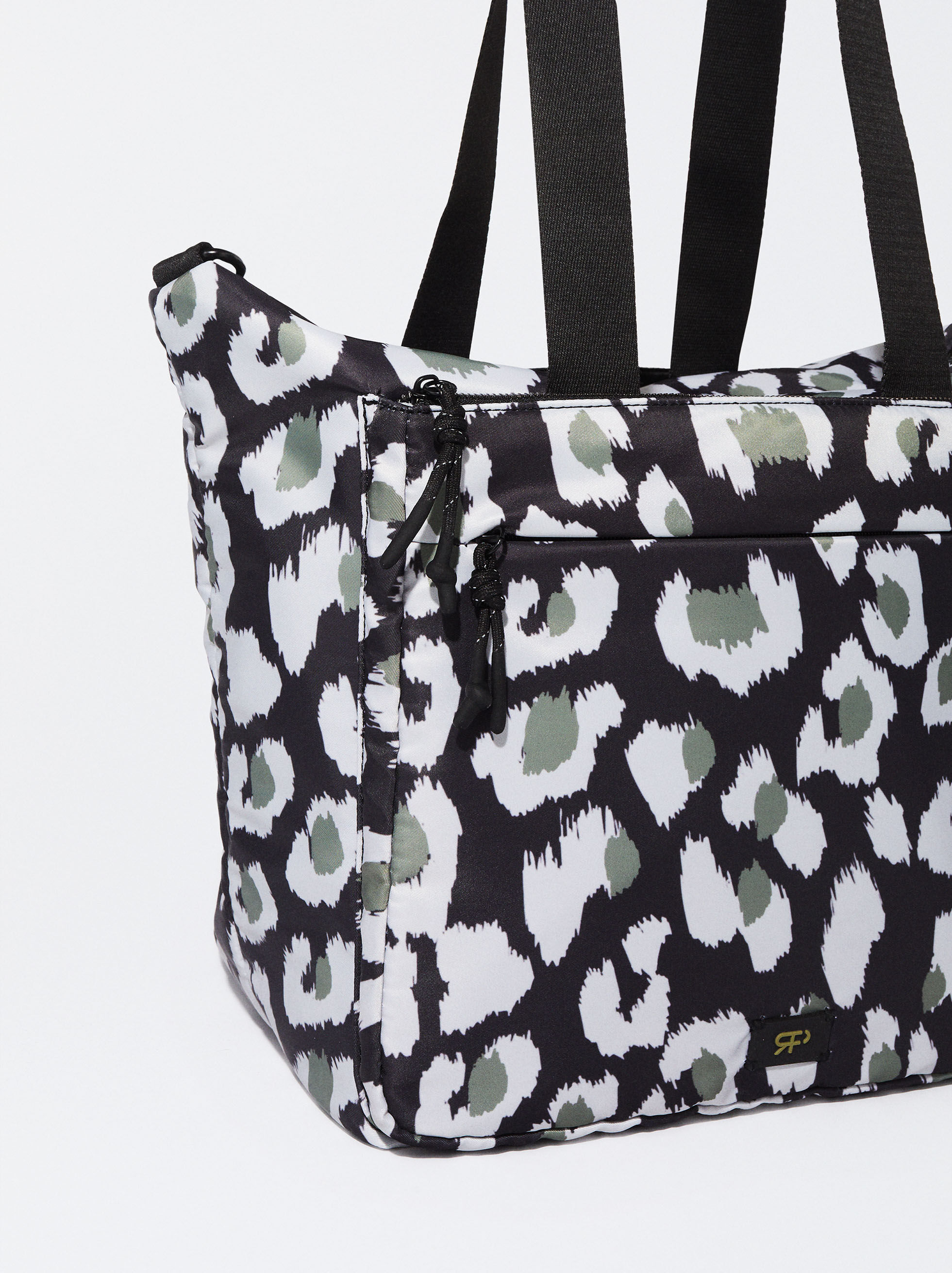 Borsa Da Viaggio In Nylon Stampato