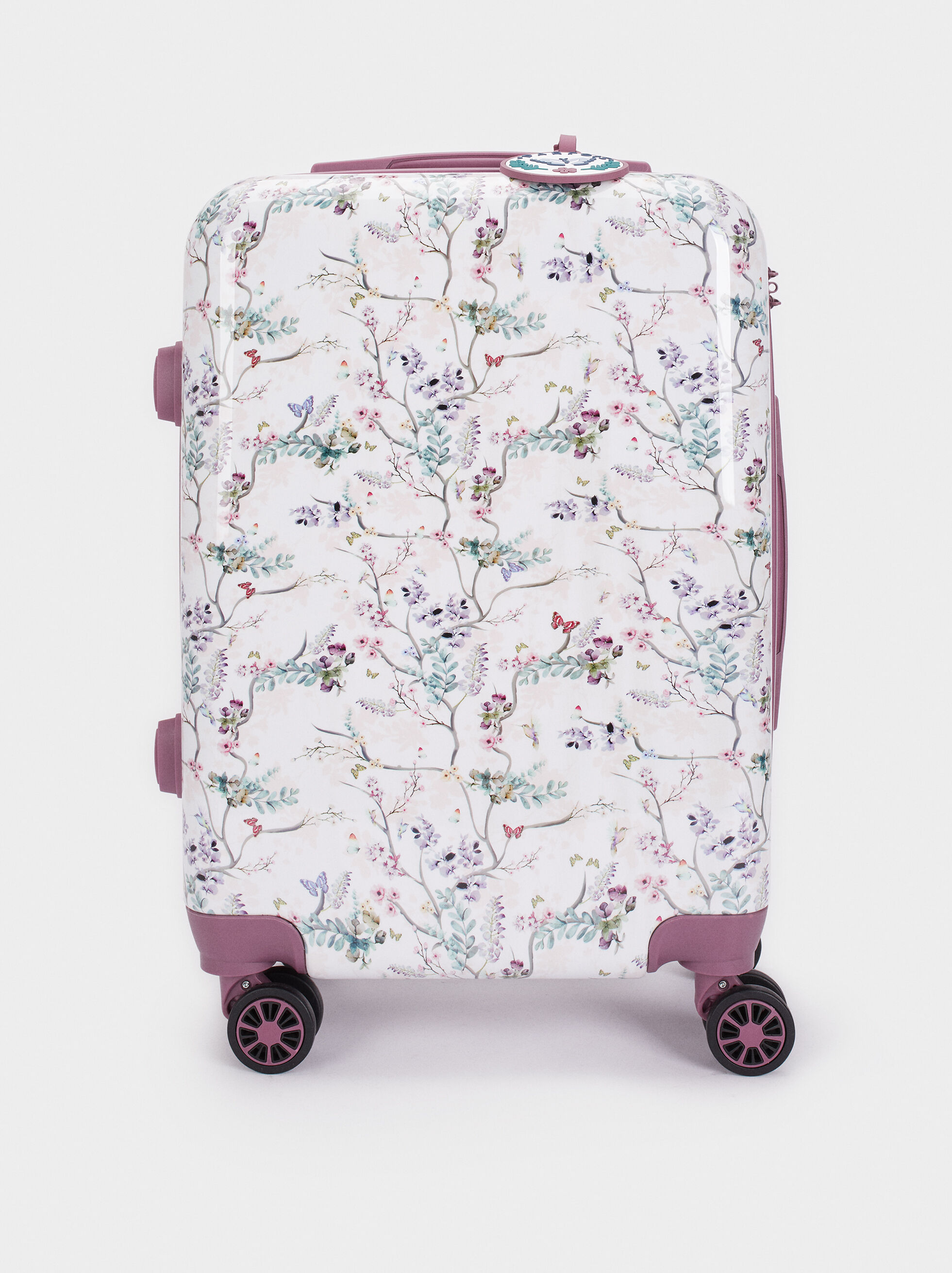 Floral print suitcases Clearance
