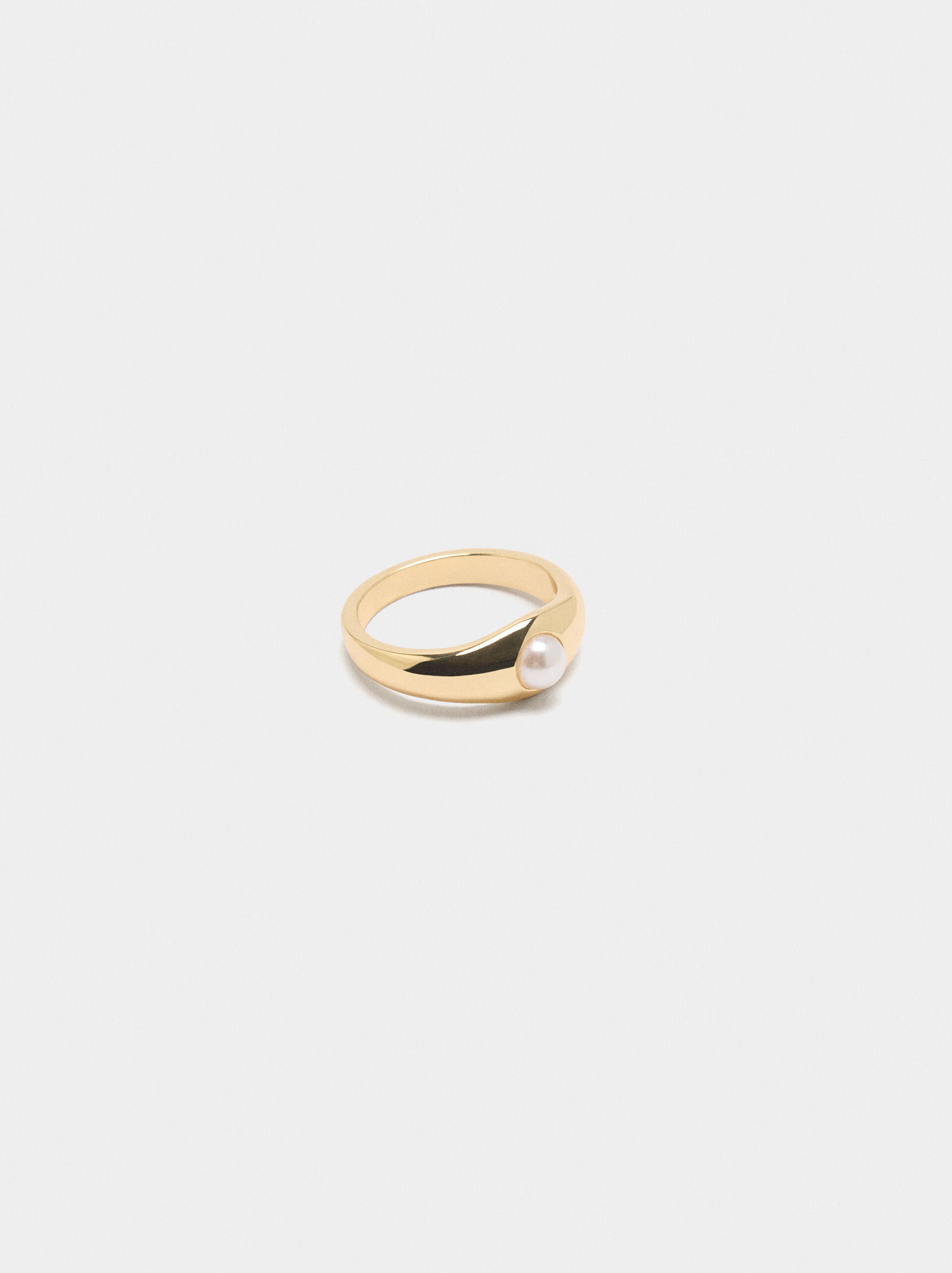 Anello con perla image number 2.0