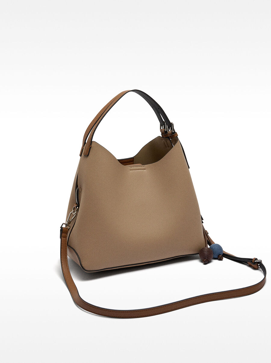 Handbag with strap