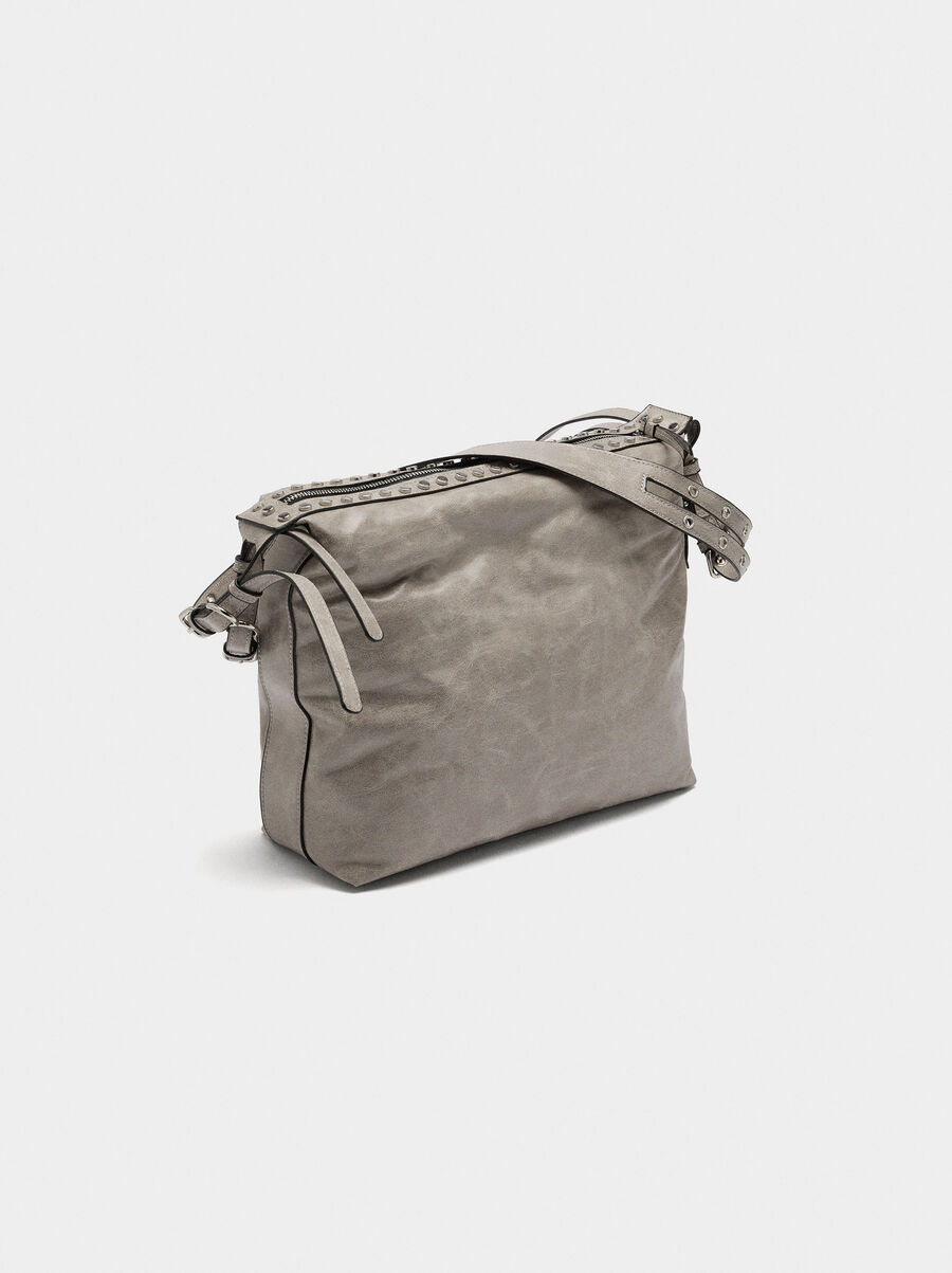 Shoulder bag with studs