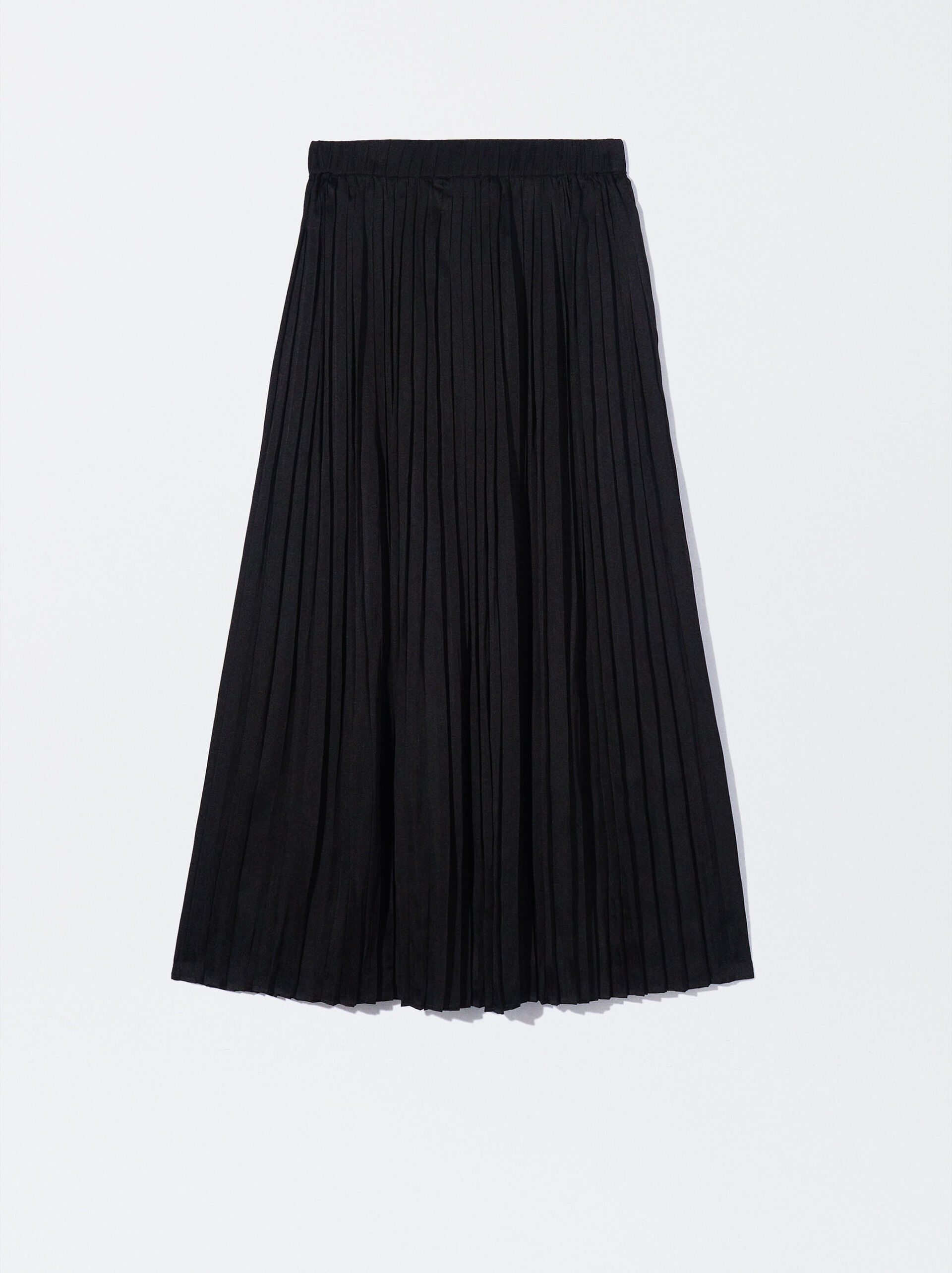 Long Pleated Skirt image number 5.0