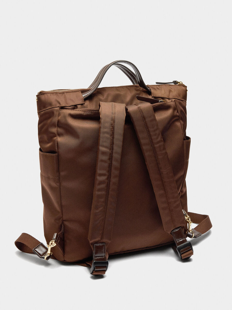 Nylon laptop backpack 13"