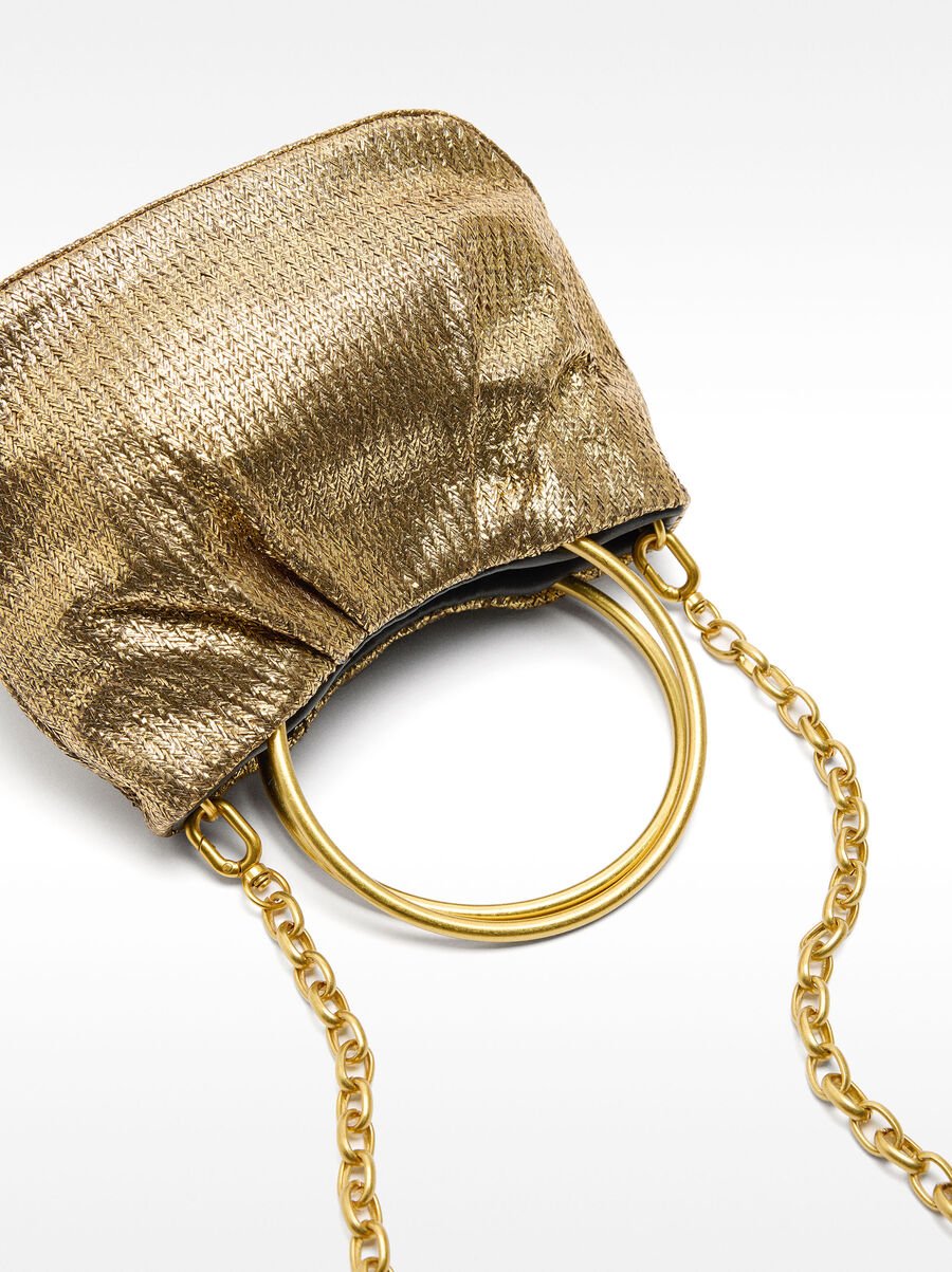 Pochette de soirée métallisée
