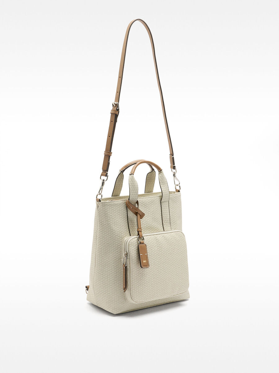 Backpack with texture