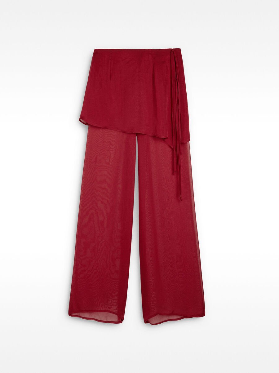 Silk pants