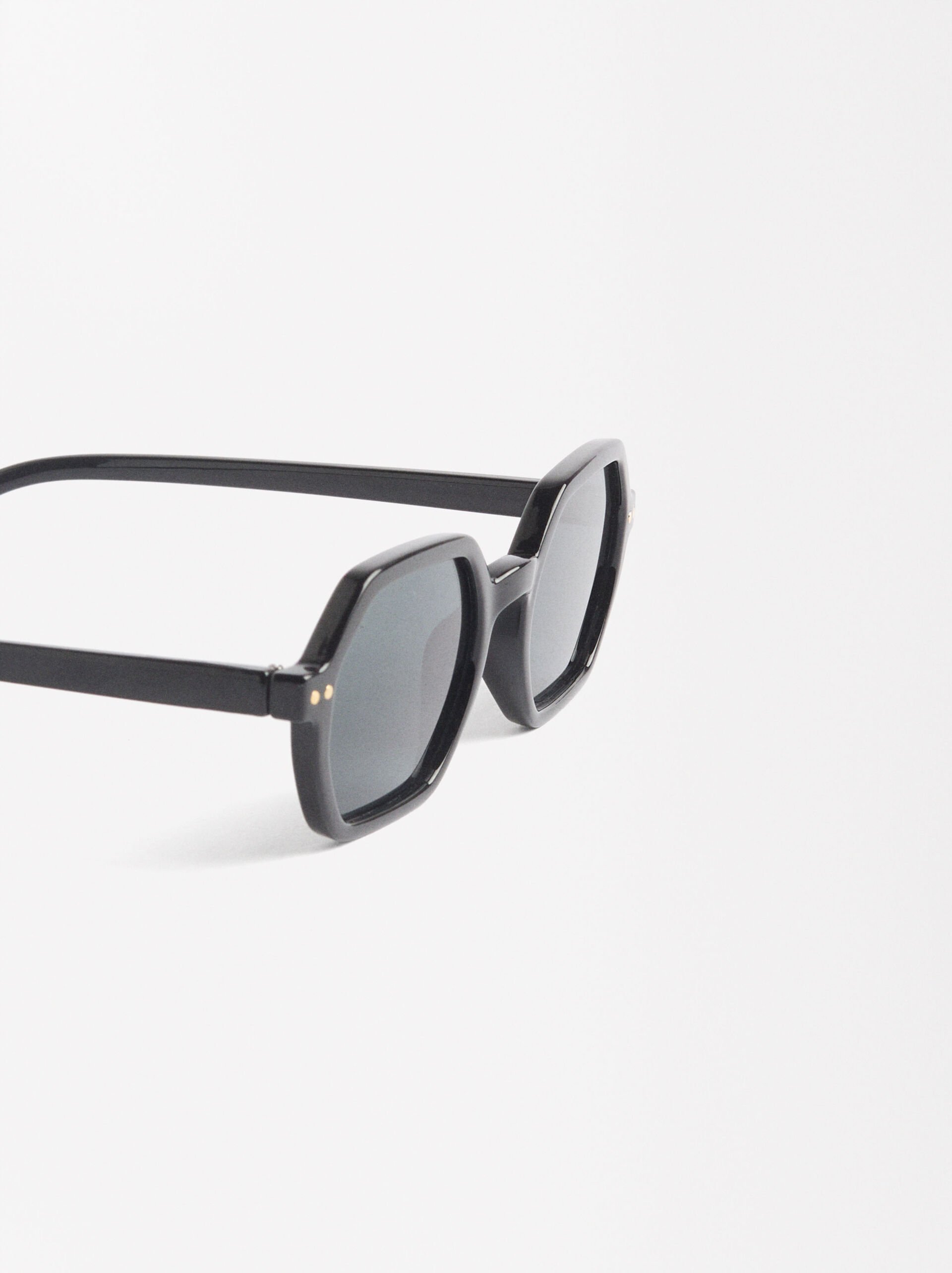 Hexagonal sunglasses image number 3.0