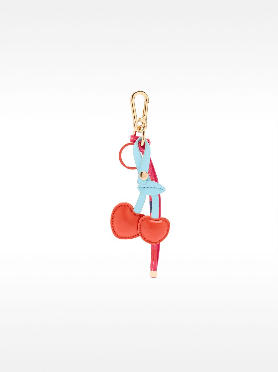 Llavero charm cerezas