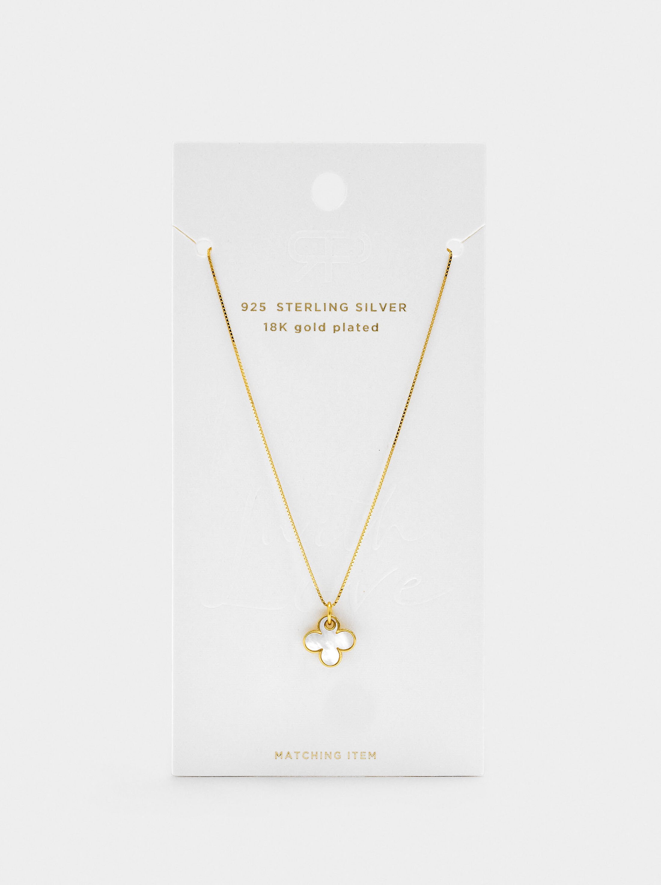 Long necklace with heart pendant - 925 sterling silver image number 3.0