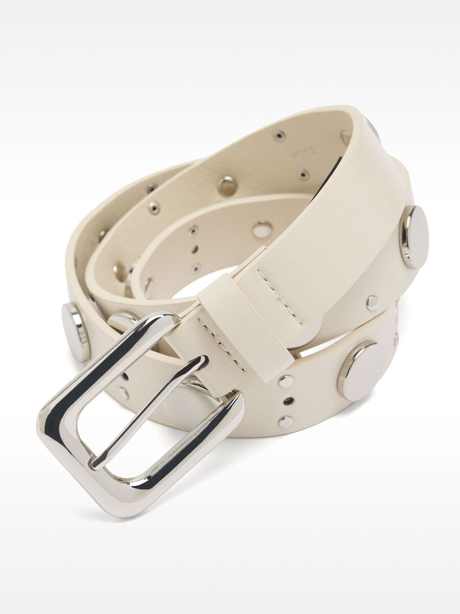 Belt with studs