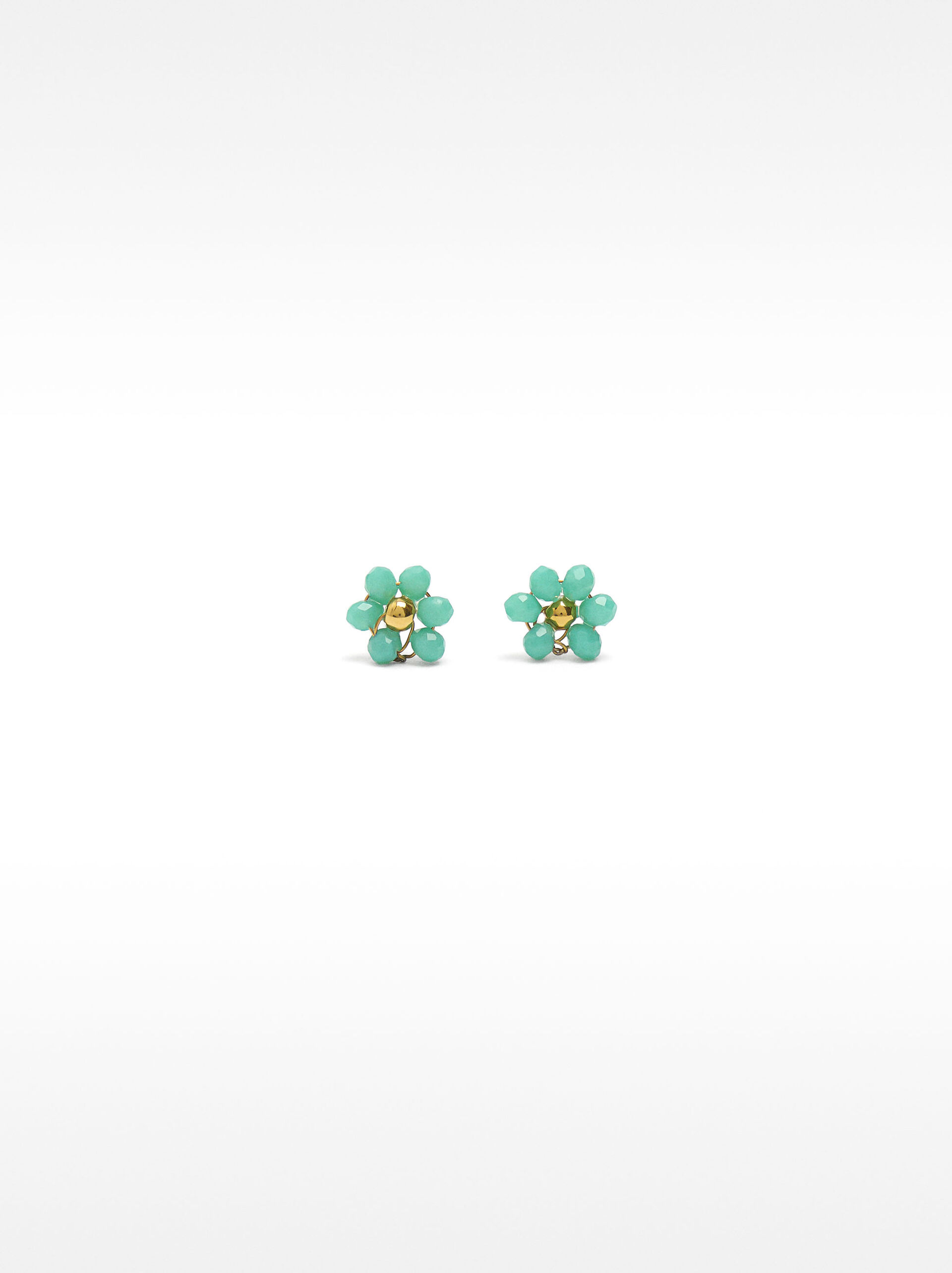 Set de collar y pendientes multicolor - acero inoxidable image number 2.0