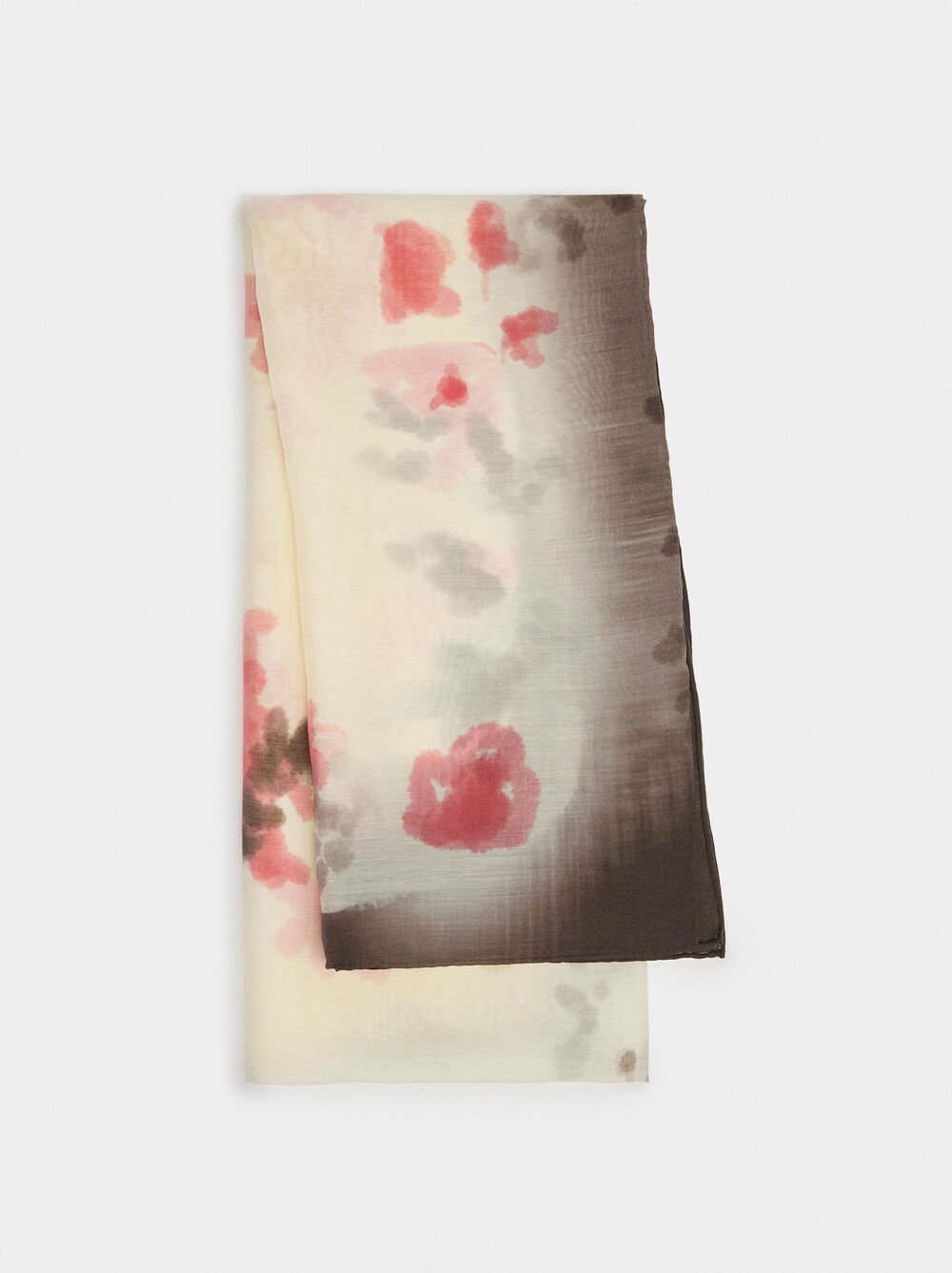 Foulard imprimé en lyocell