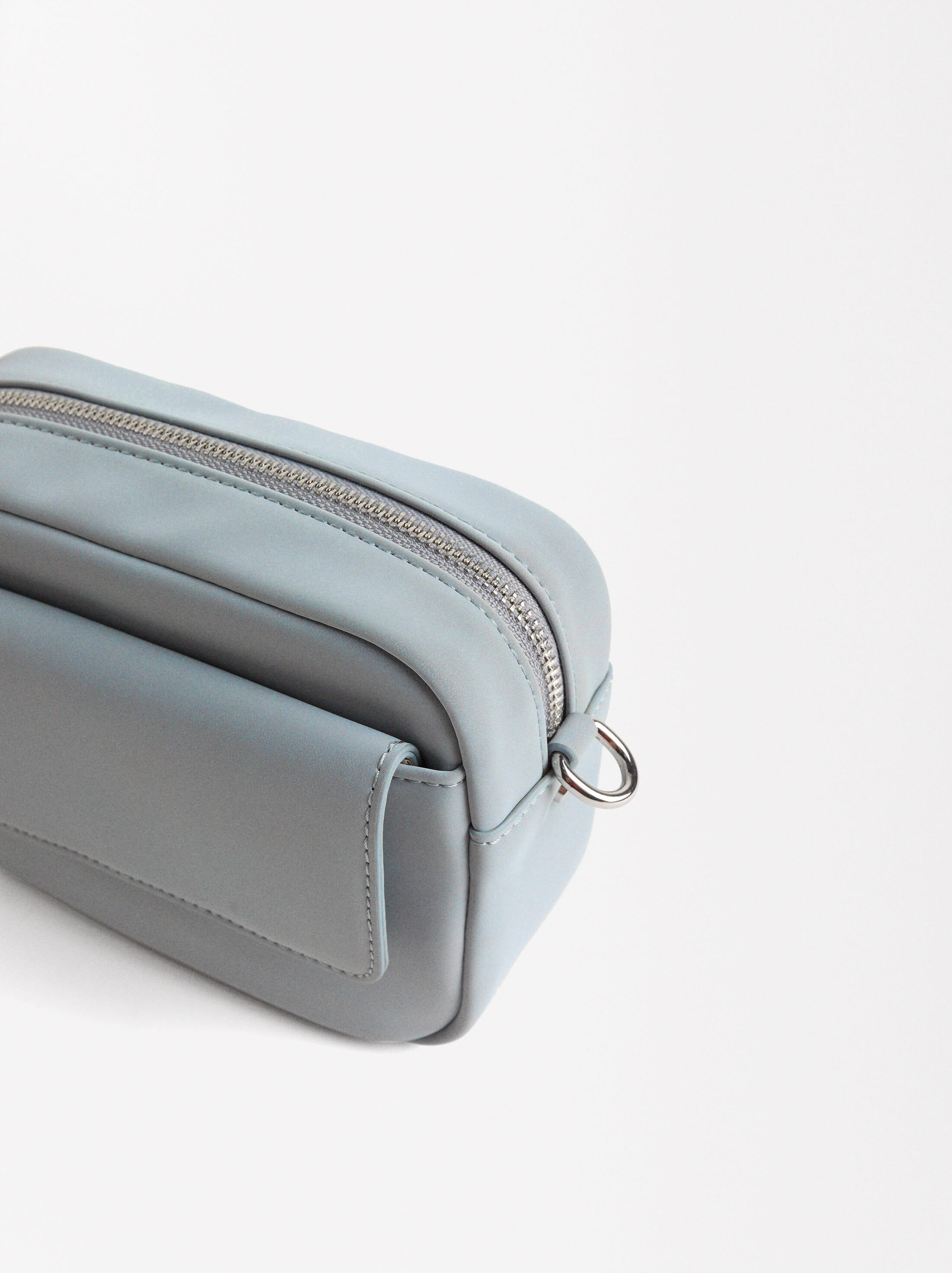 Soft texture crossbody bag image number 2.0