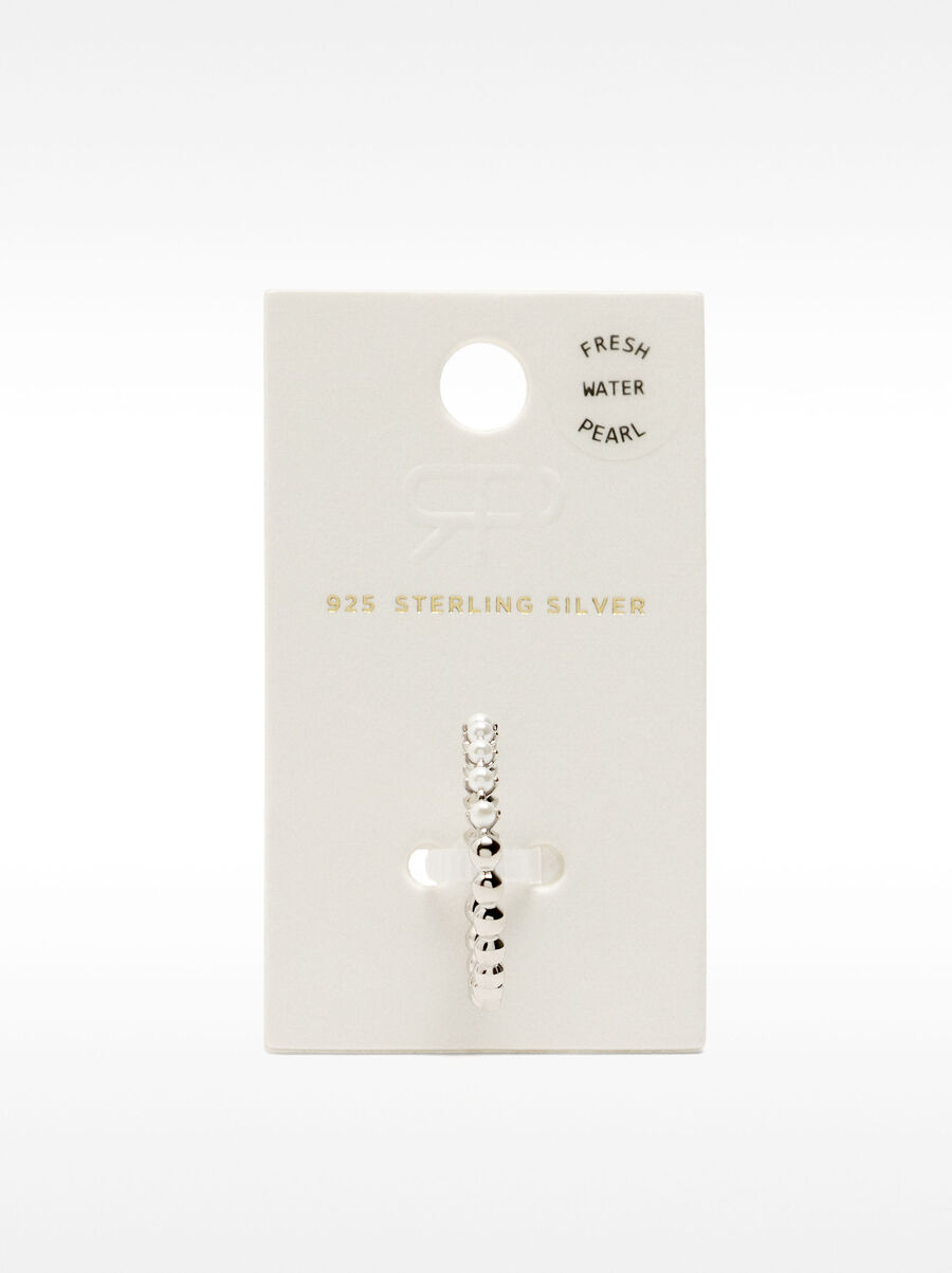 Ring with spheres - 925 sterling silver