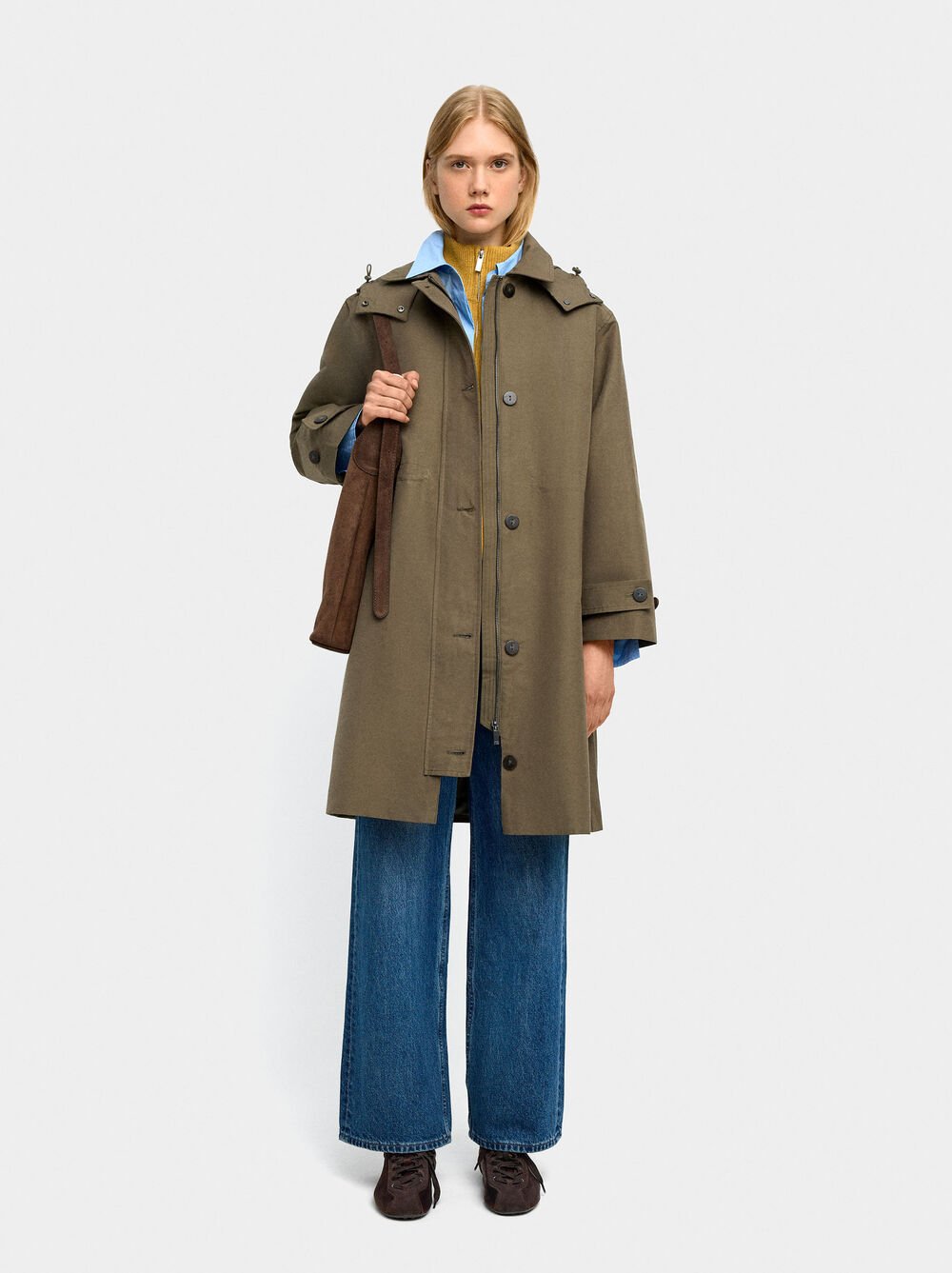 Veste légère avec capuche
