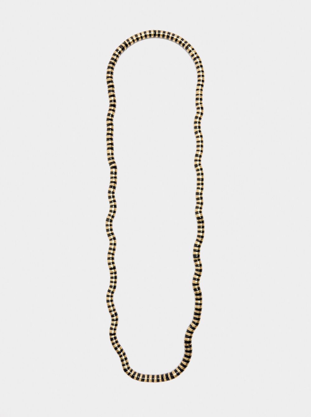 Collana lunga in catena a serpente