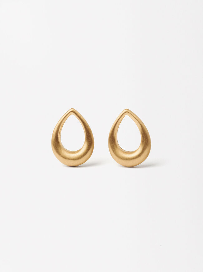 Gold Drop Earrings image number 0.0