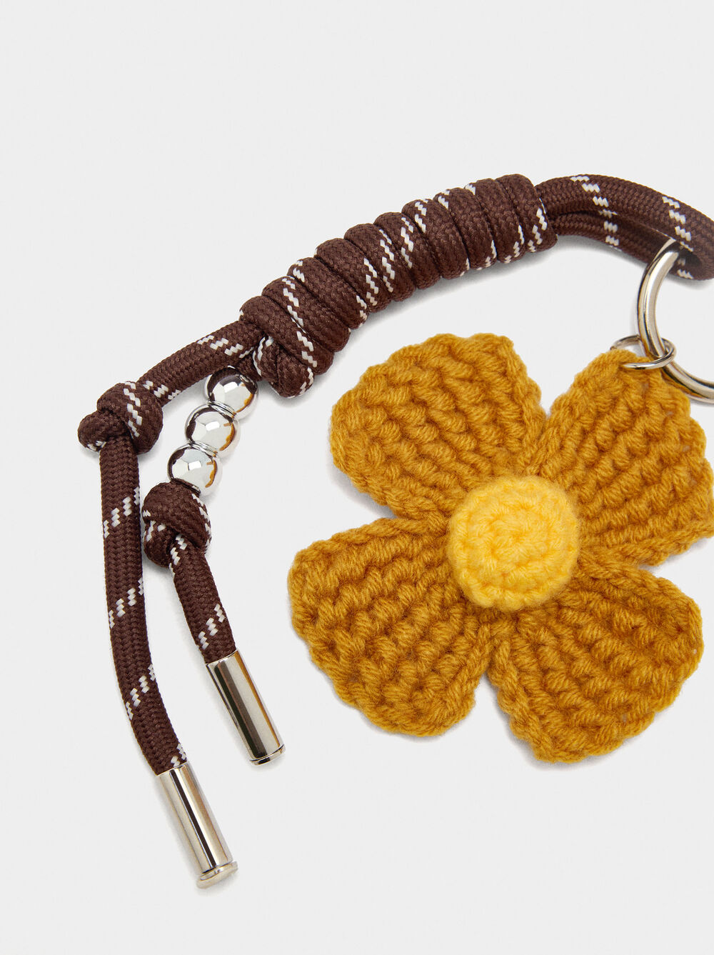 Keychain with flower