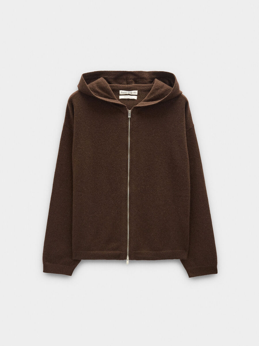 Cardigan with 100% cashmere