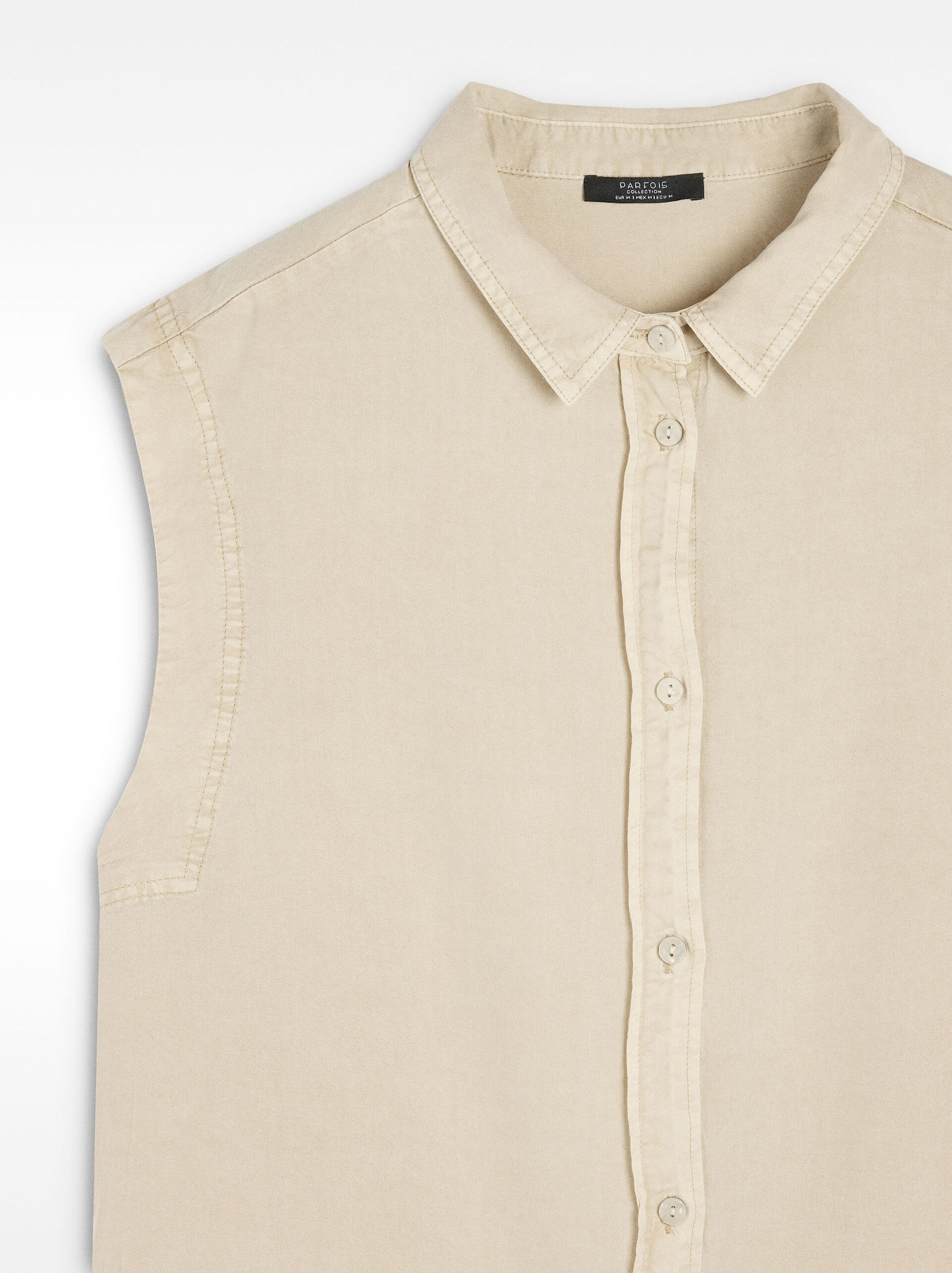Camisa sin mangas 100% lyocell image number 6.0