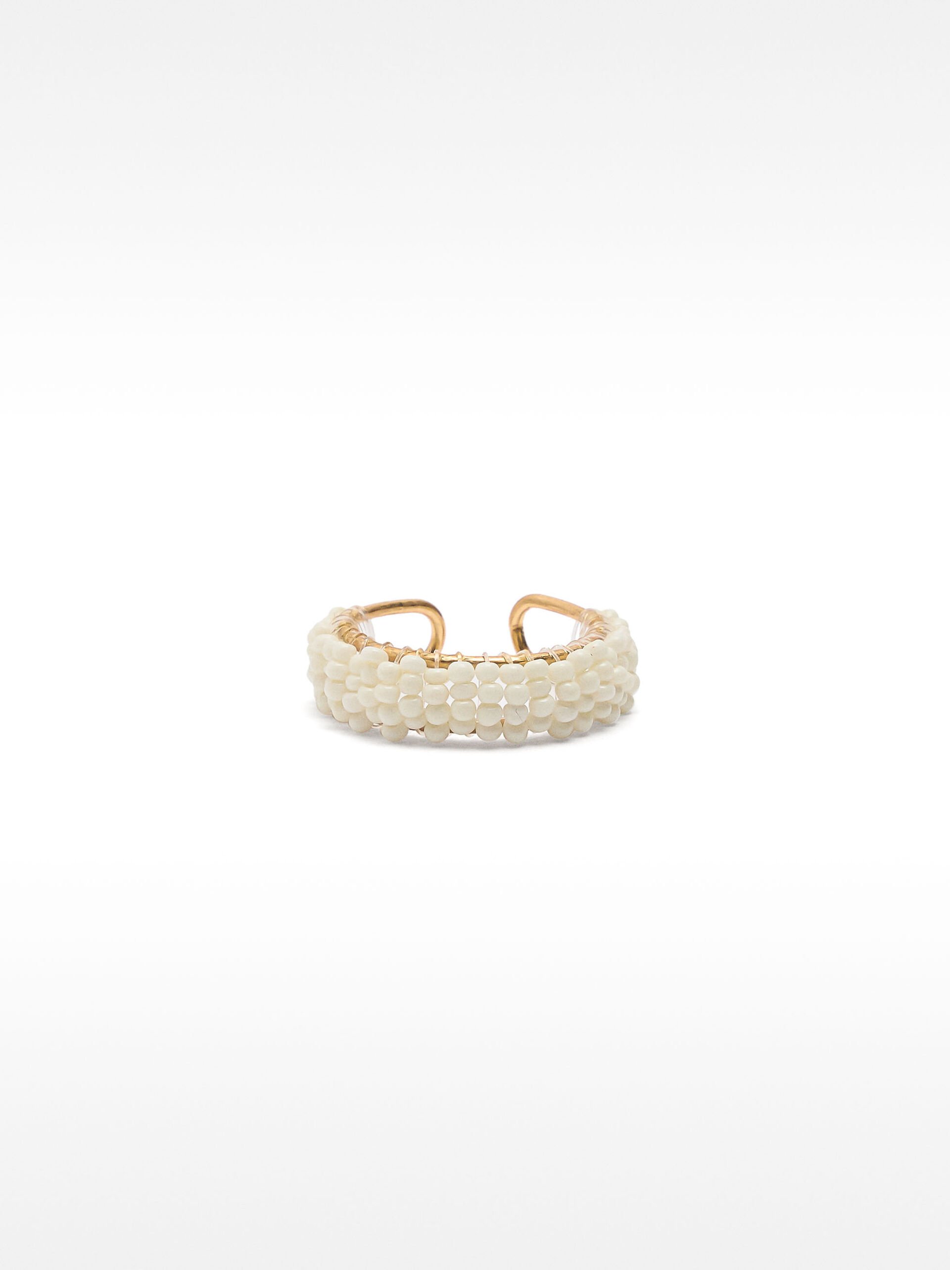 Ring with multicolor beads image number 0.0