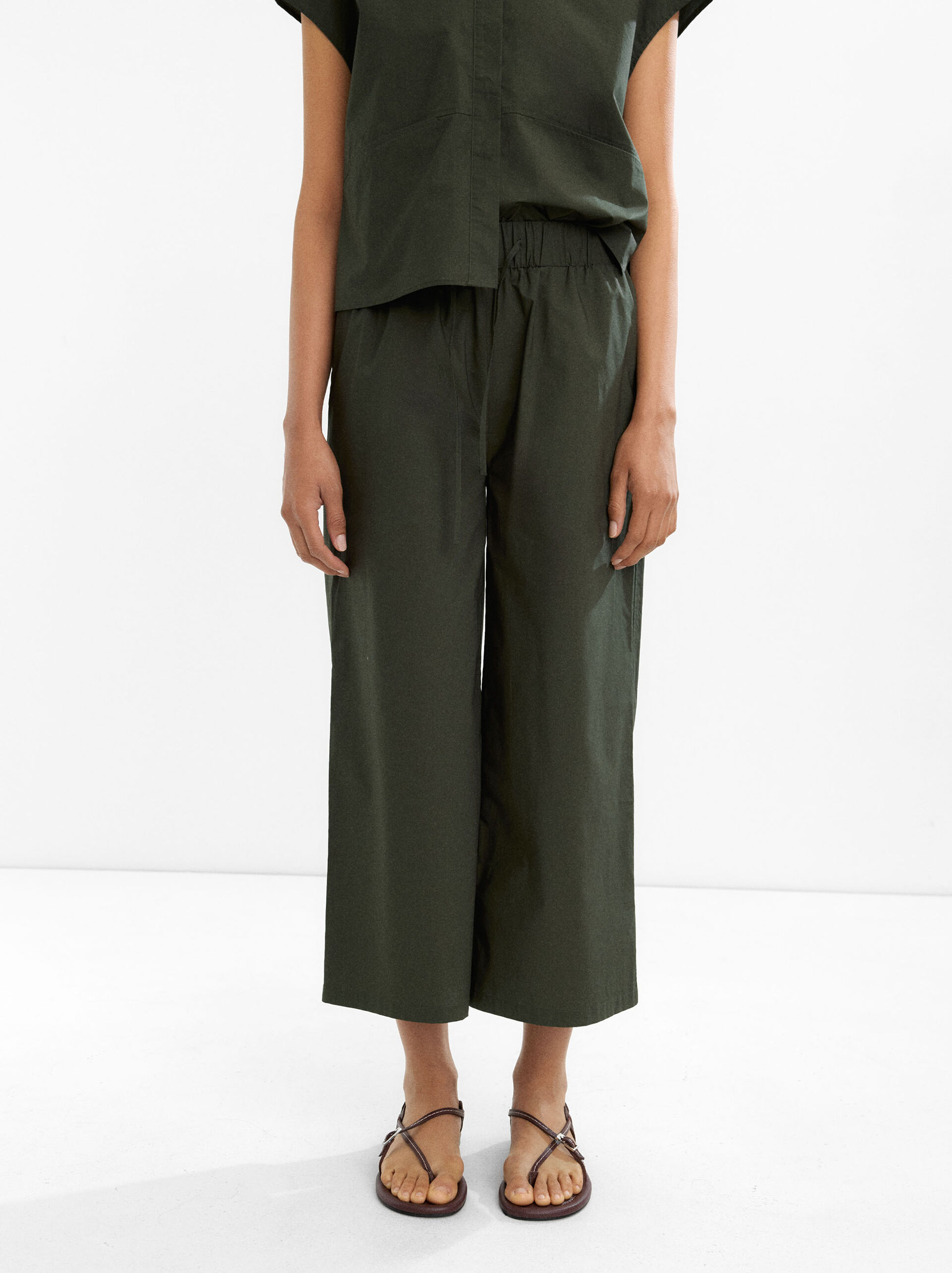 100% cotton trousers image number 1.0