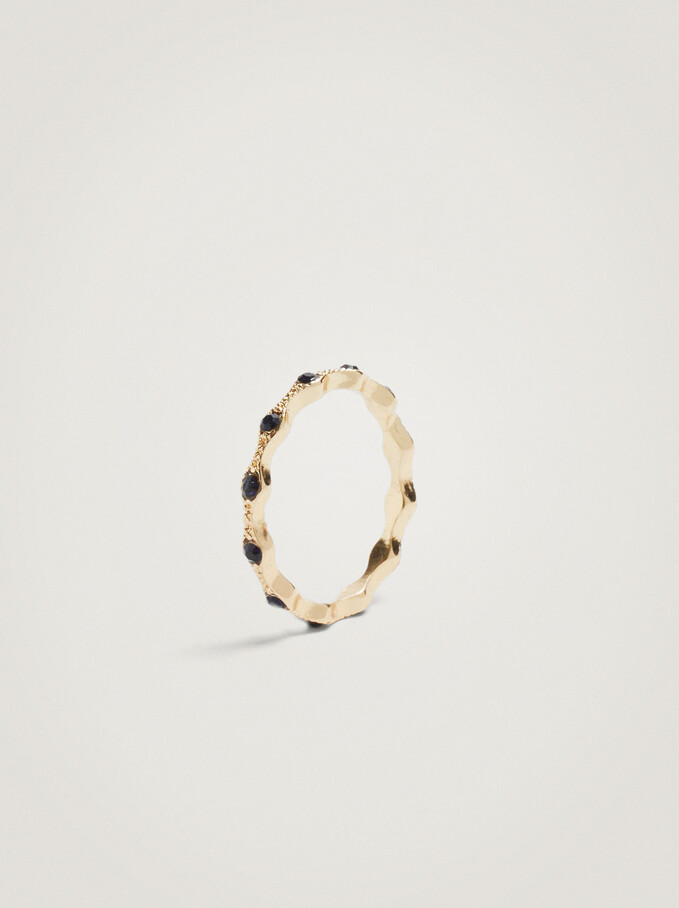 Ring With Strass, , hi-res