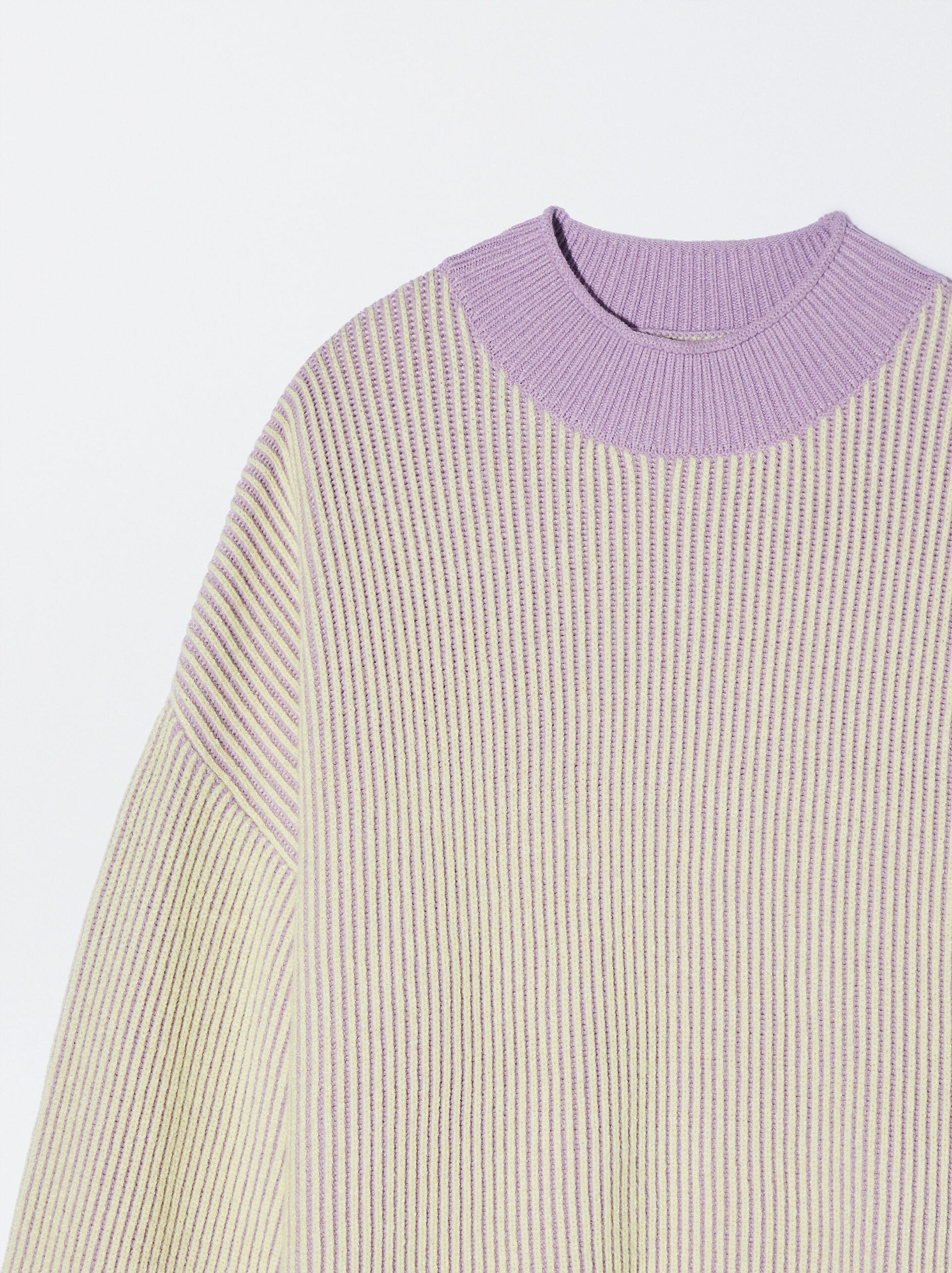 Rib Knit Sweater image number 5.0