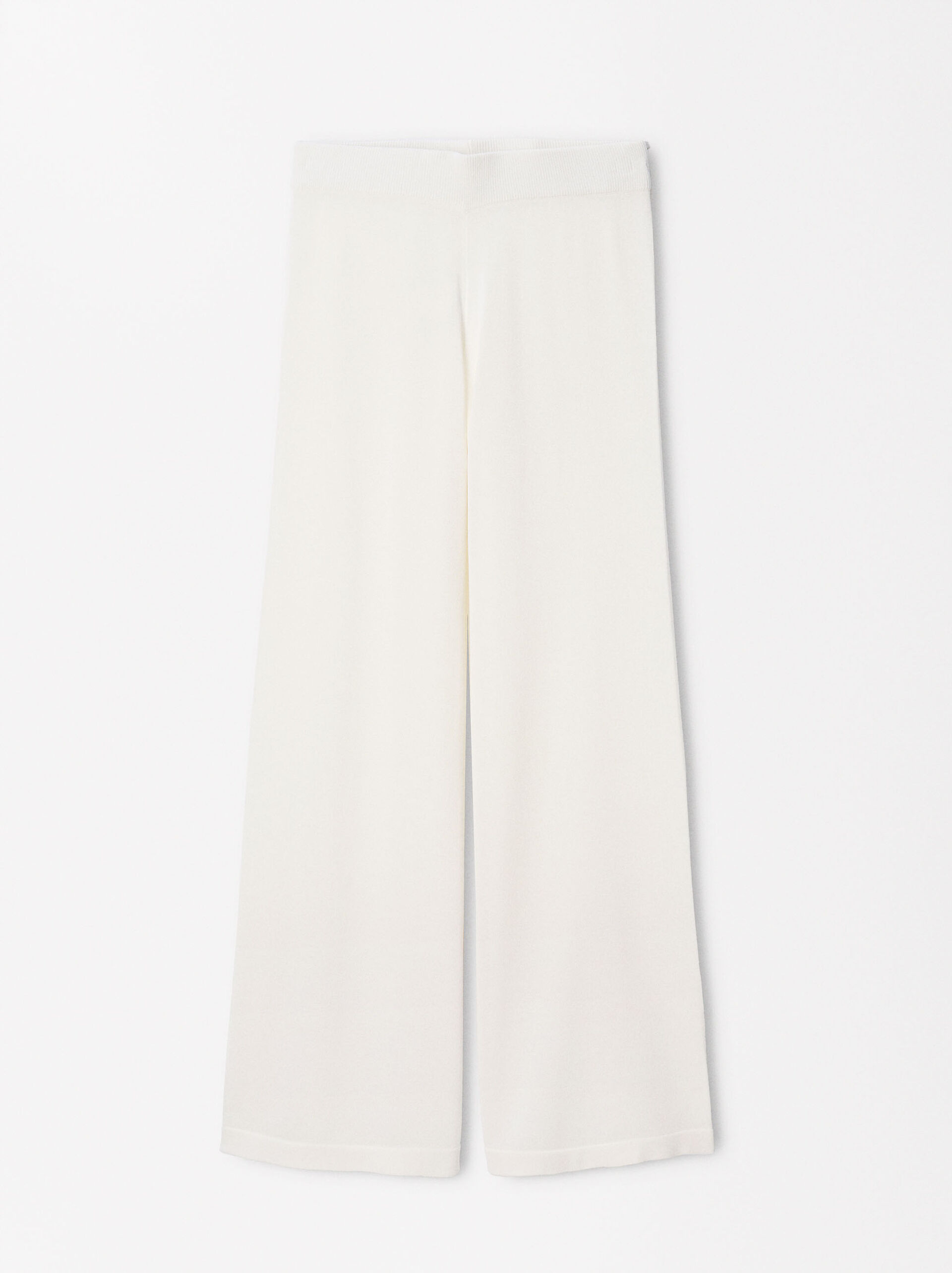 Loose-fitting trousers with elastic waistband image number 0.0