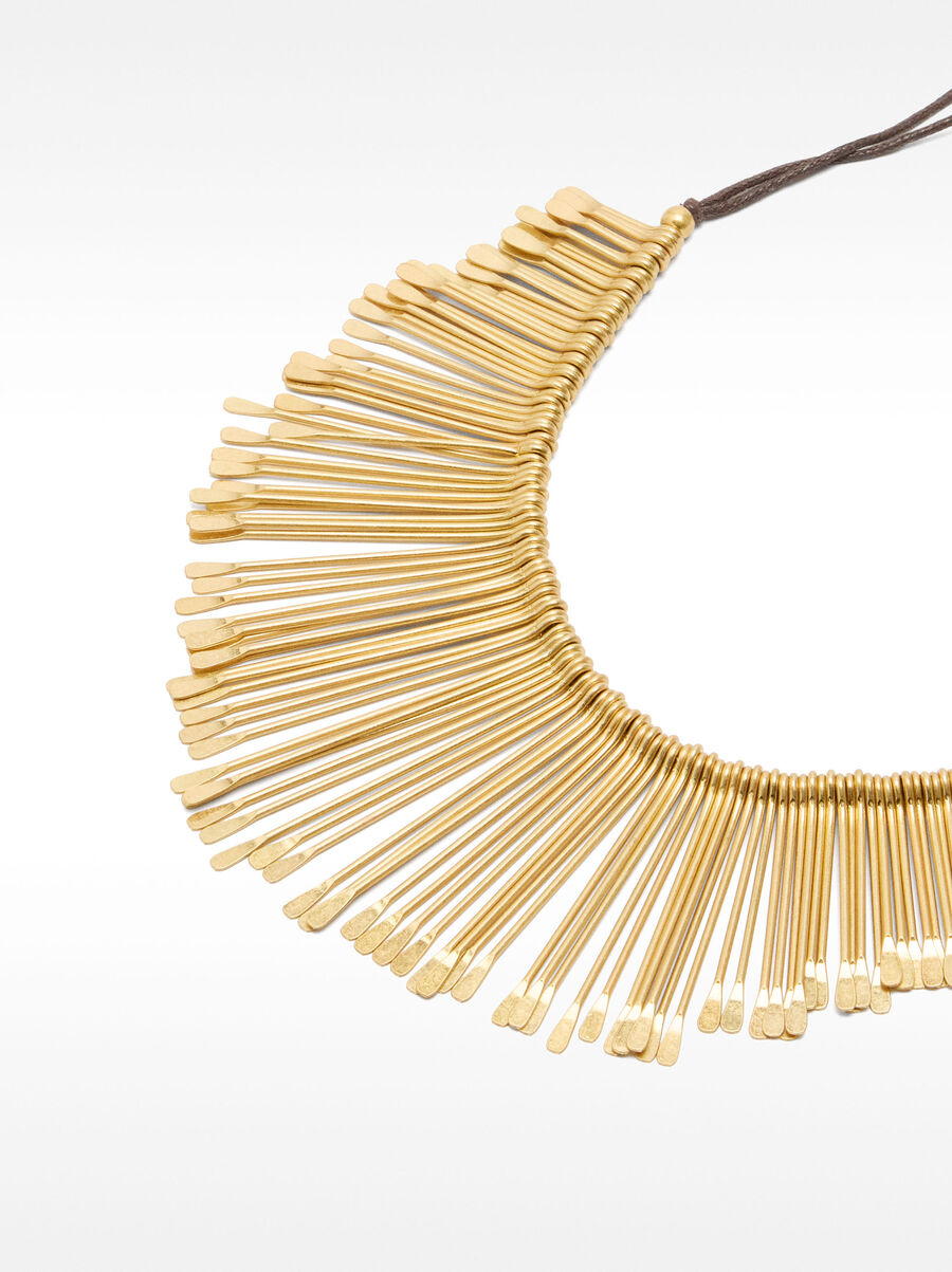 Collar corto maxi con barras