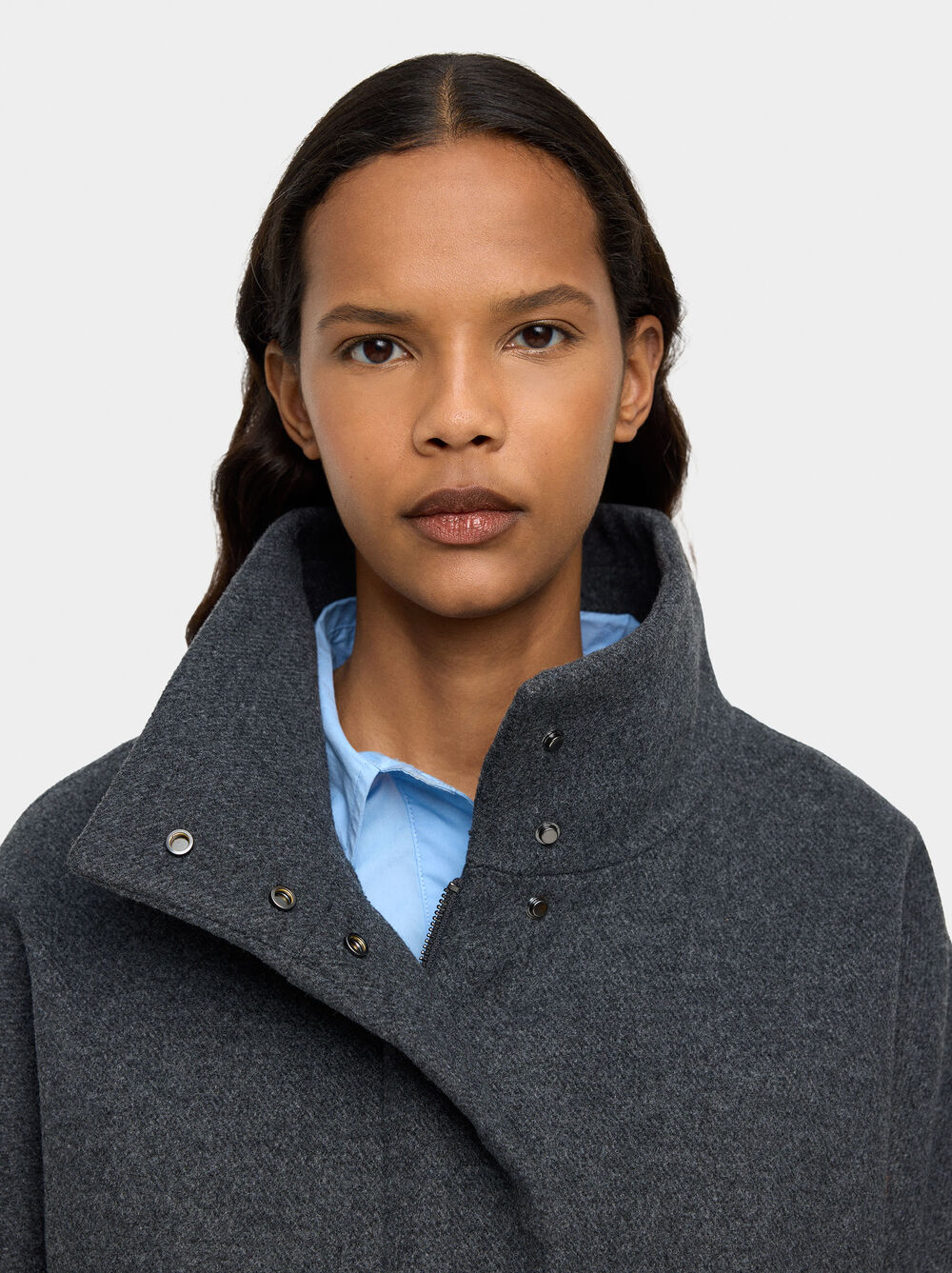 Giacca con collo alto / Cappotto con collo alto