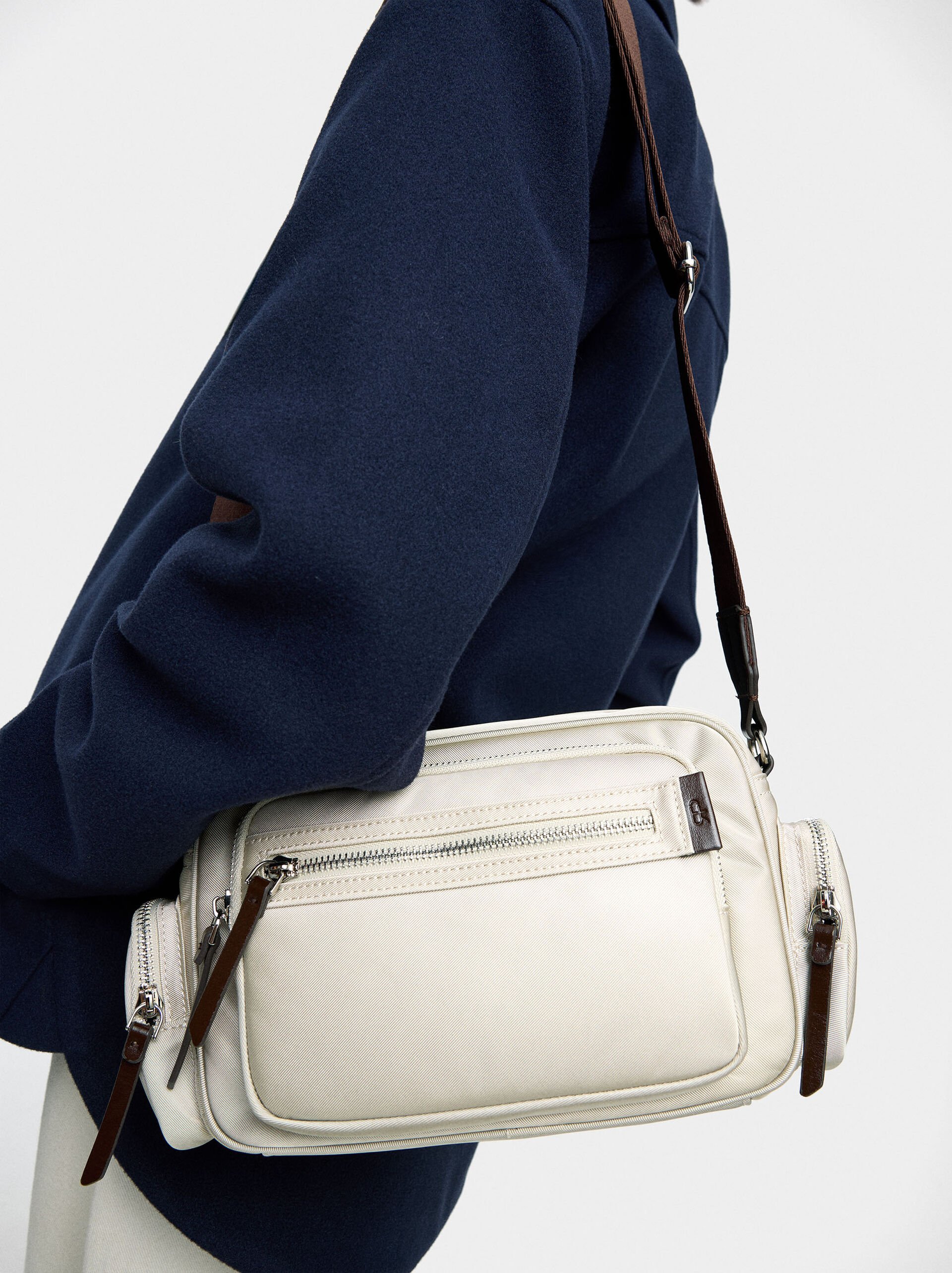 Nylon crossbody bag image number 1.0