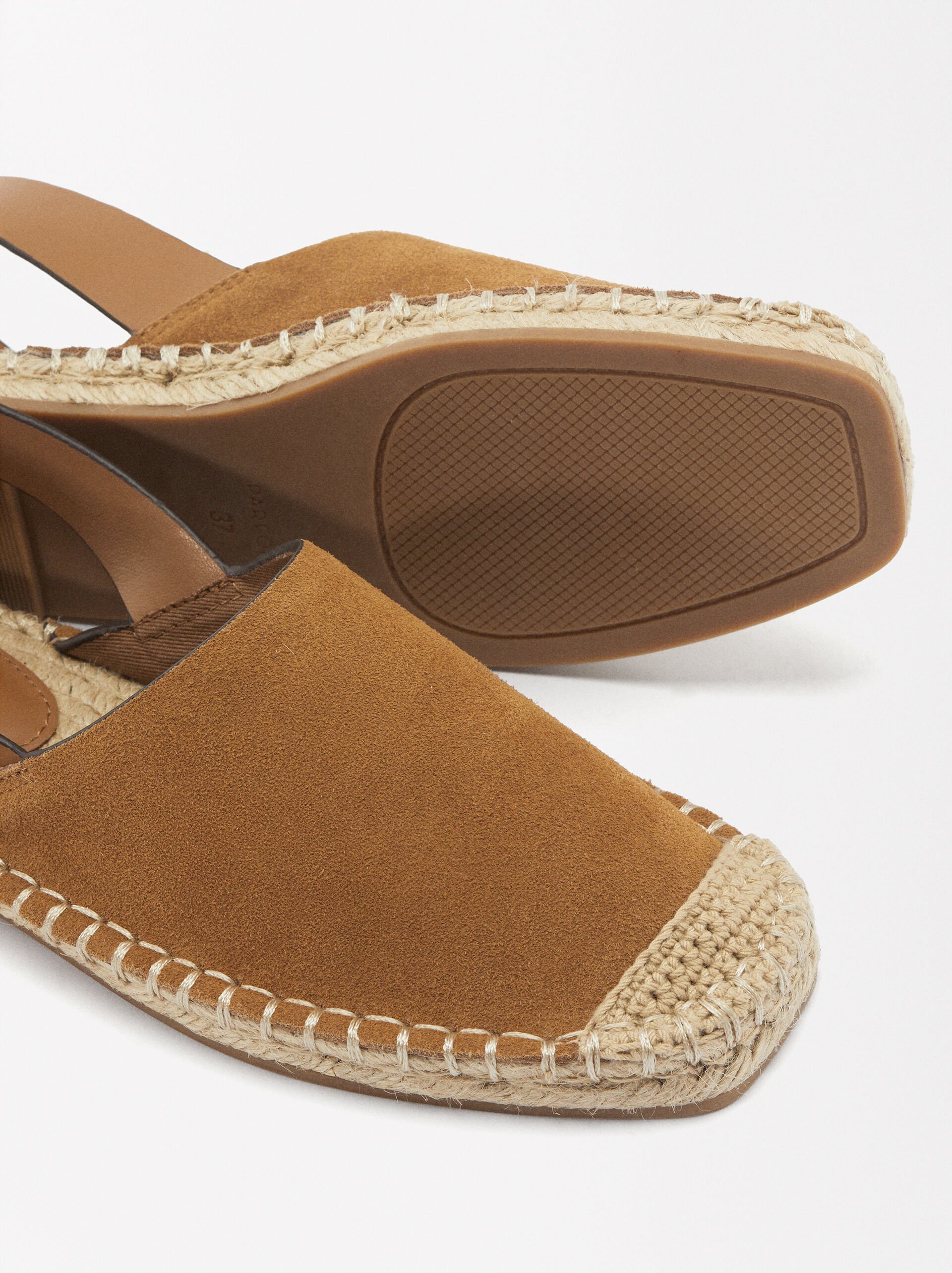 Leather And Jute Espadrilles image number 3.0