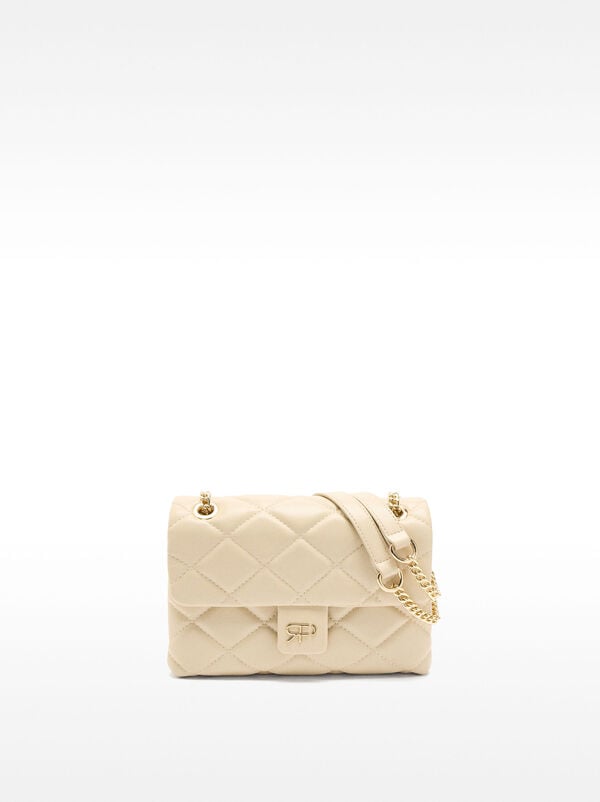 Quilted shoulder bag