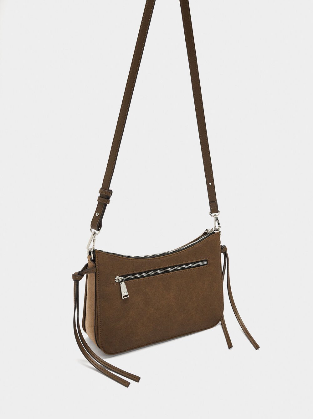 Crossbody bag with side straps