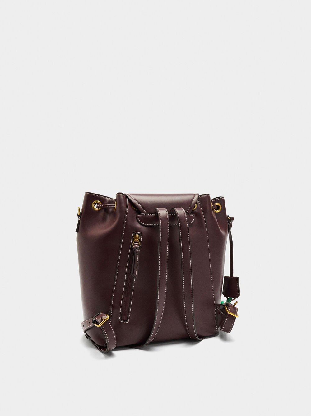 Backpack with crossbody bag strap