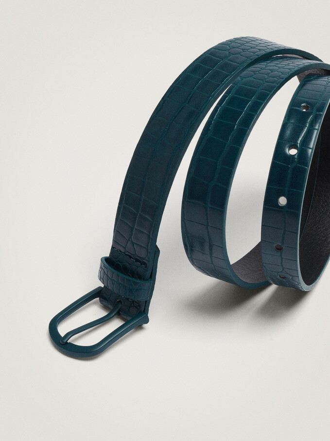 Asymmetrical Belt, Grey, hi-res