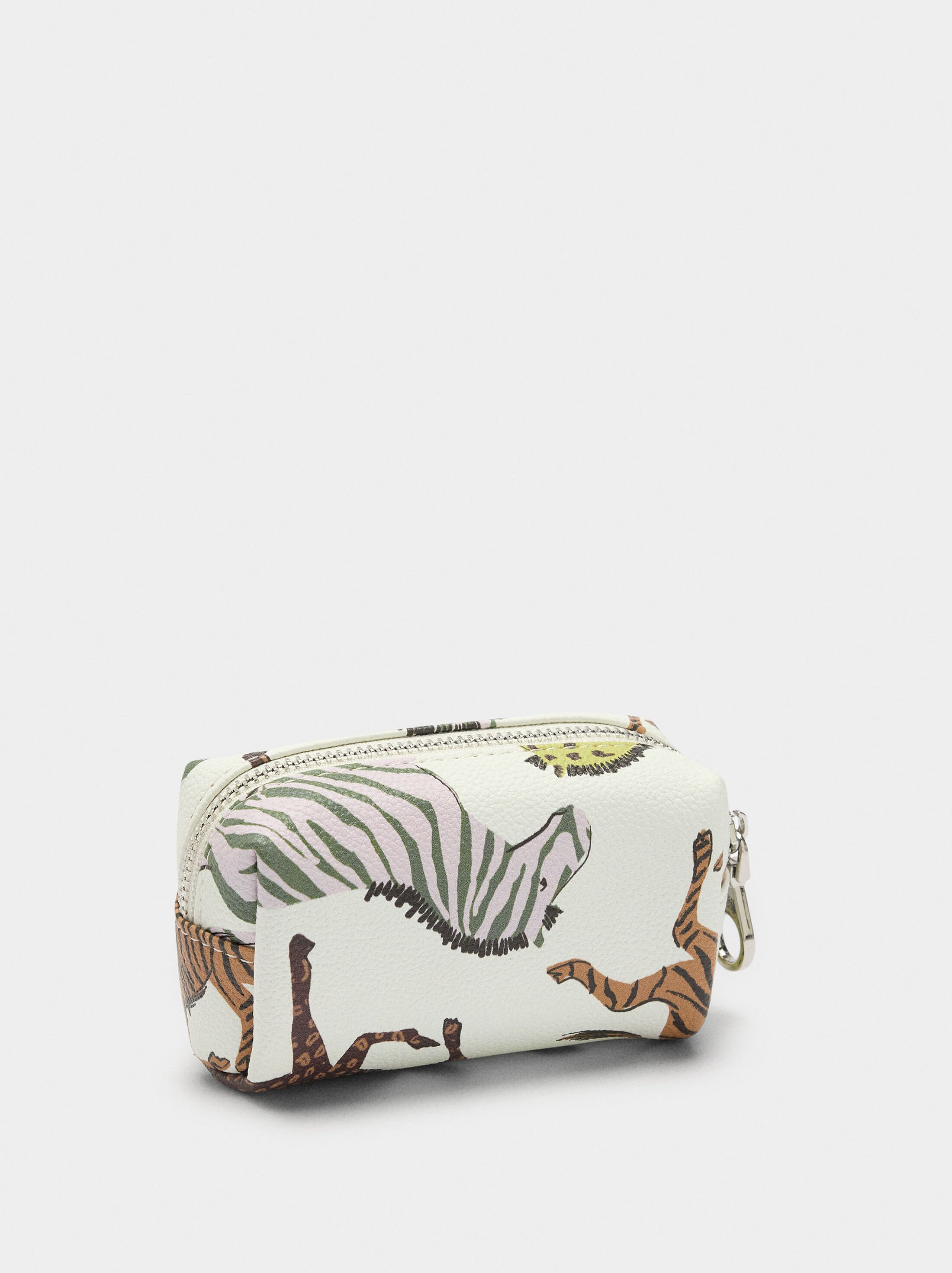 Printed coin purse with texture image number 2.0