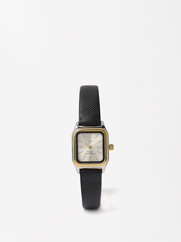 Personalized Square Case Watch, , hi-res