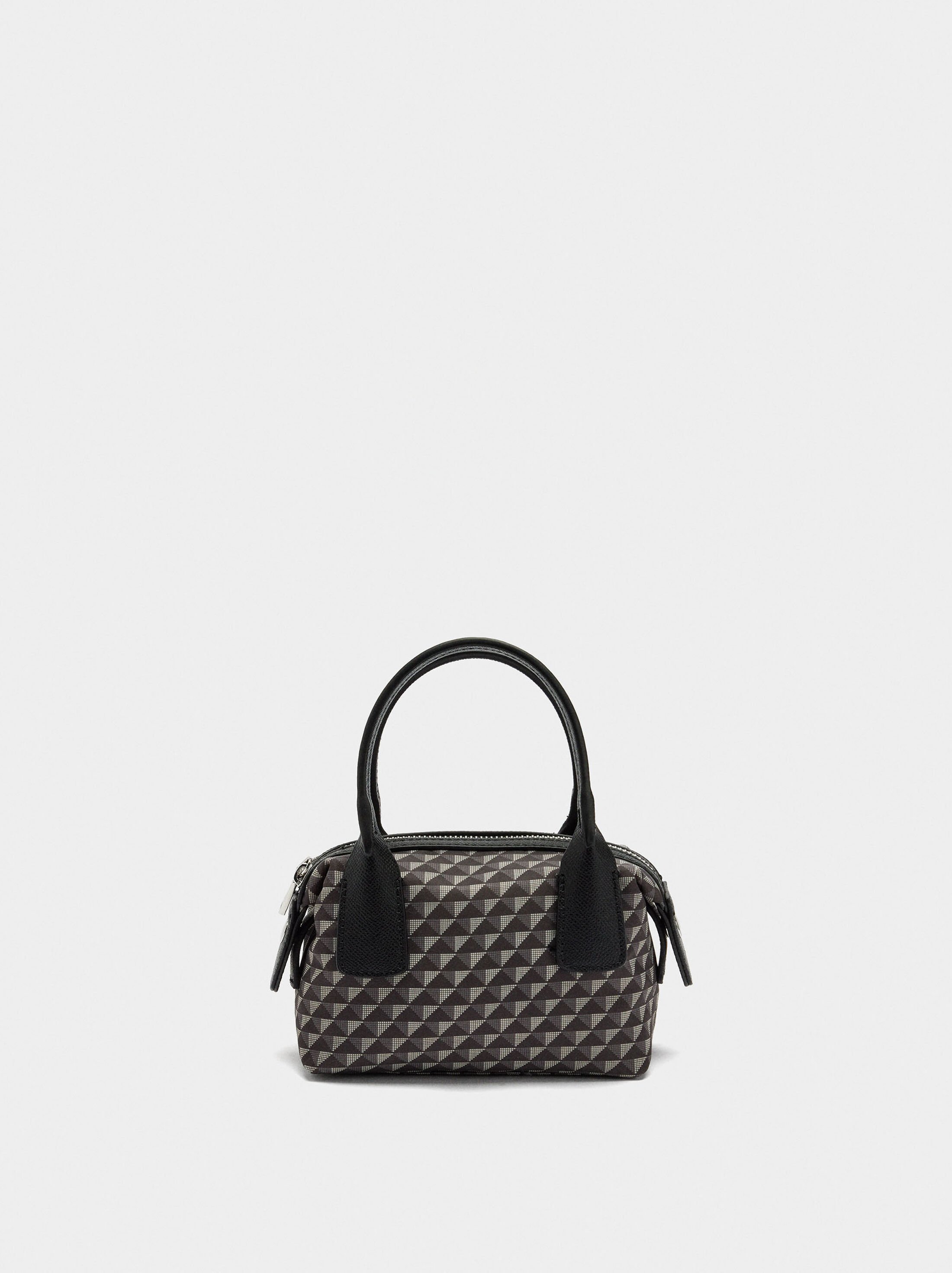 Nylon printed crossbody bag image number 0.0