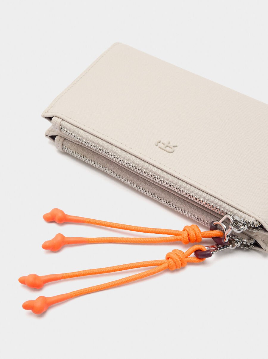 Wallet with M texture